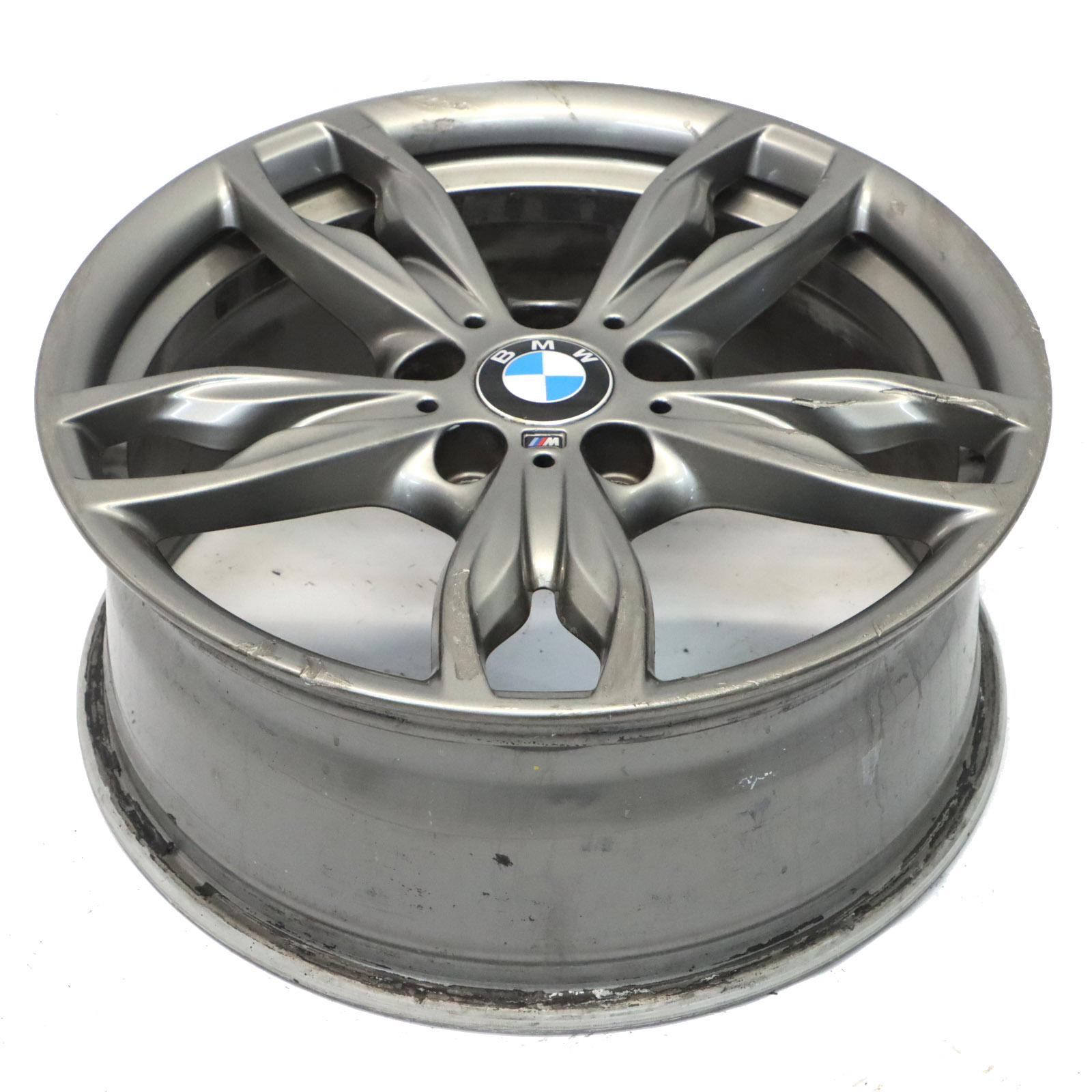 BMW F20 Jante avant en alliage gris ferrique 18" M Double Spoke 436 7,5J 7845870