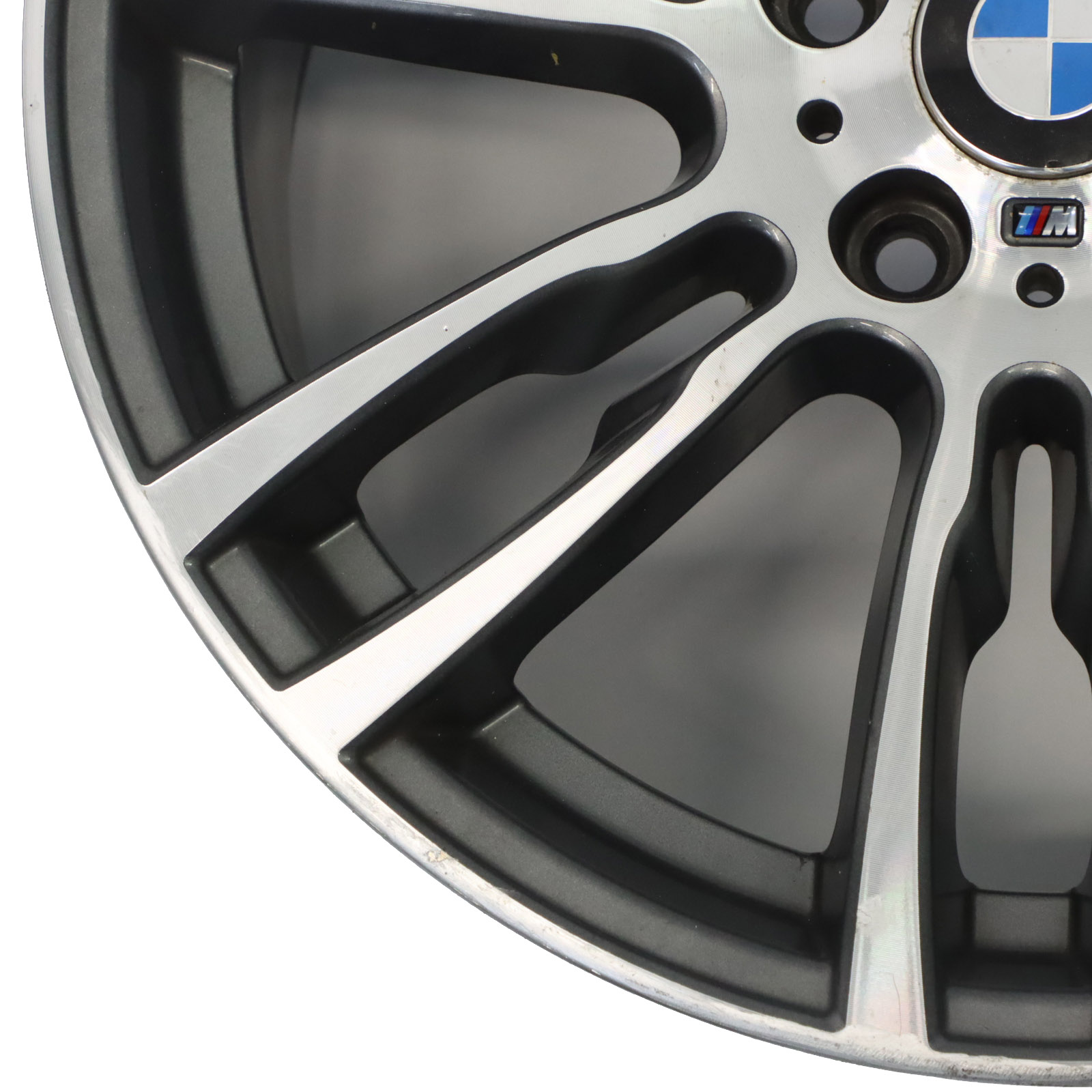 BMW F30 F31 Rear Ferric Grey Alloy Wheel Rim 19" ET:47 8,5J M Star Spoke 7845883