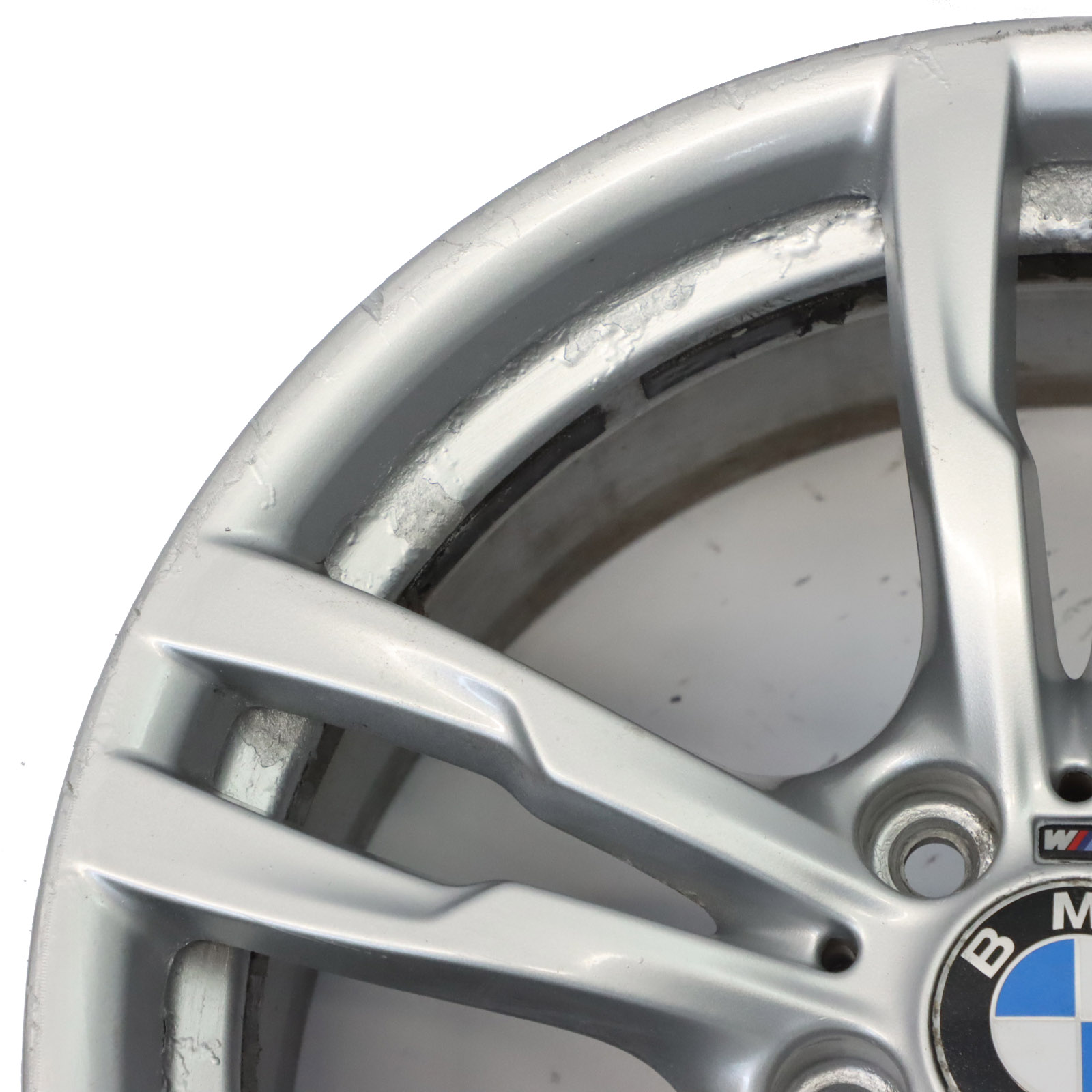 BMW F30 F31 F32 Jante Argentée Alliage 18" 8J ET:34 M Double Spoke 441 7846778