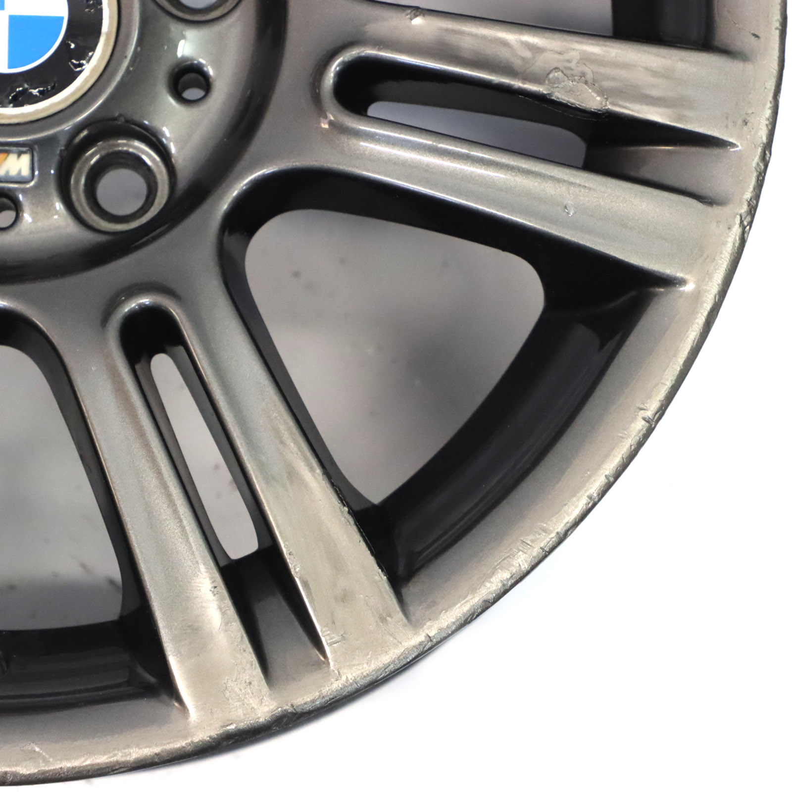 BMW E90 E91 E92 Rear Grey Wheel Alloy Rim M Double Spoke 194 17" 8,5J ET:37