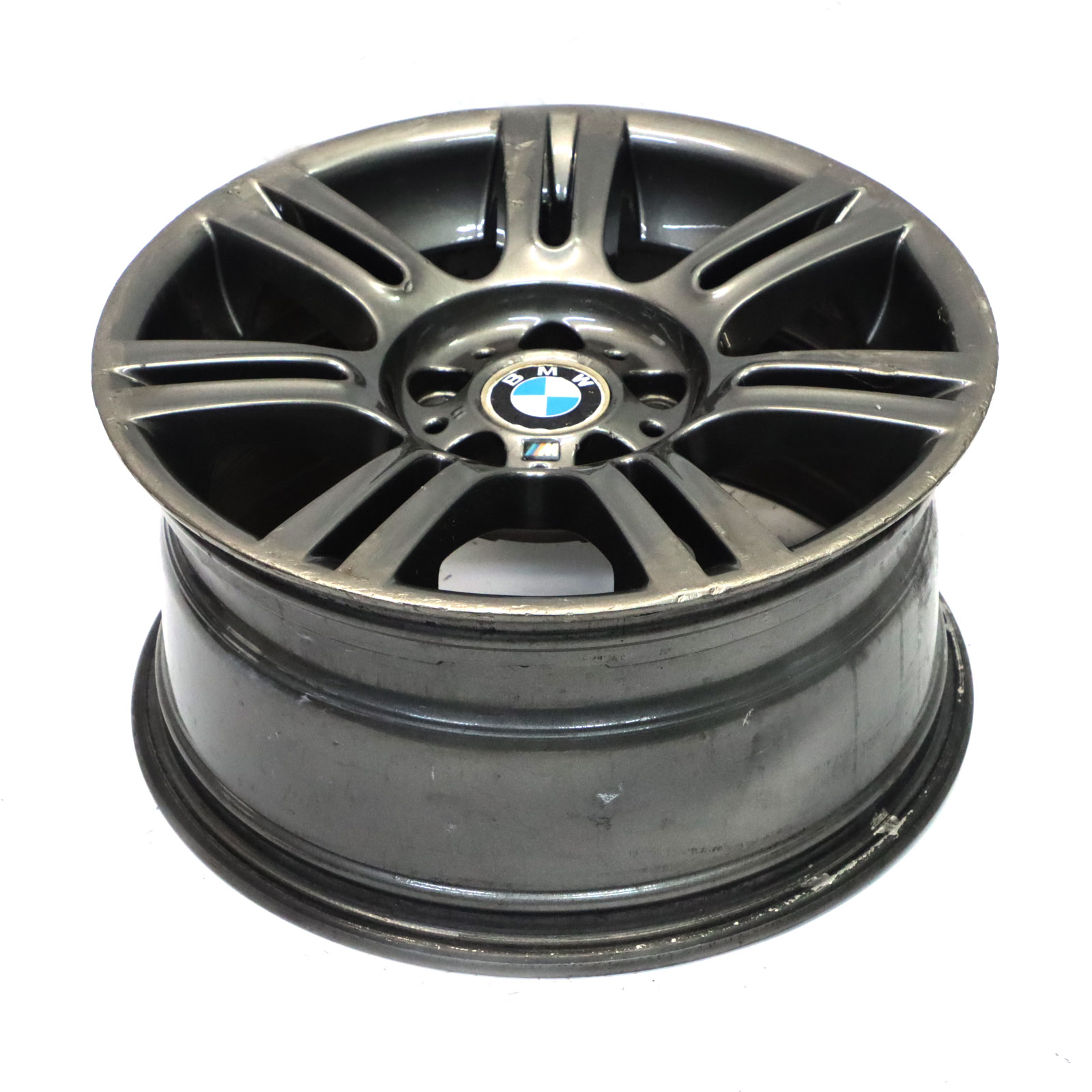 BMW E90 E91 E92 Rear Grey Wheel Alloy Rim M Double Spoke 194 17" 8,5J ET:37