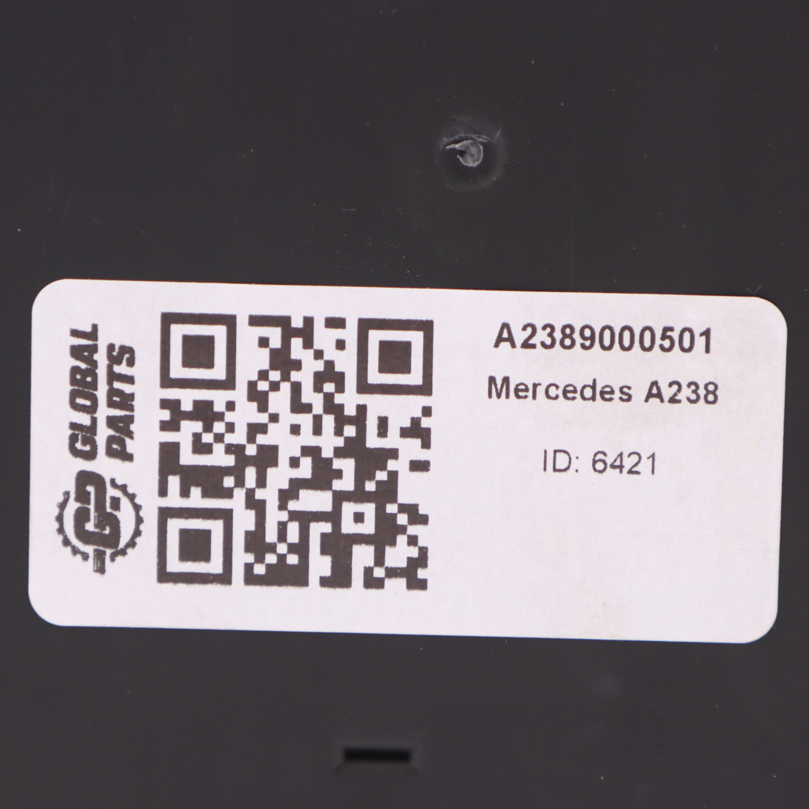 Mercedes W238 Cabriolet toit pliant ECU Unité de contrôle module A2389000501