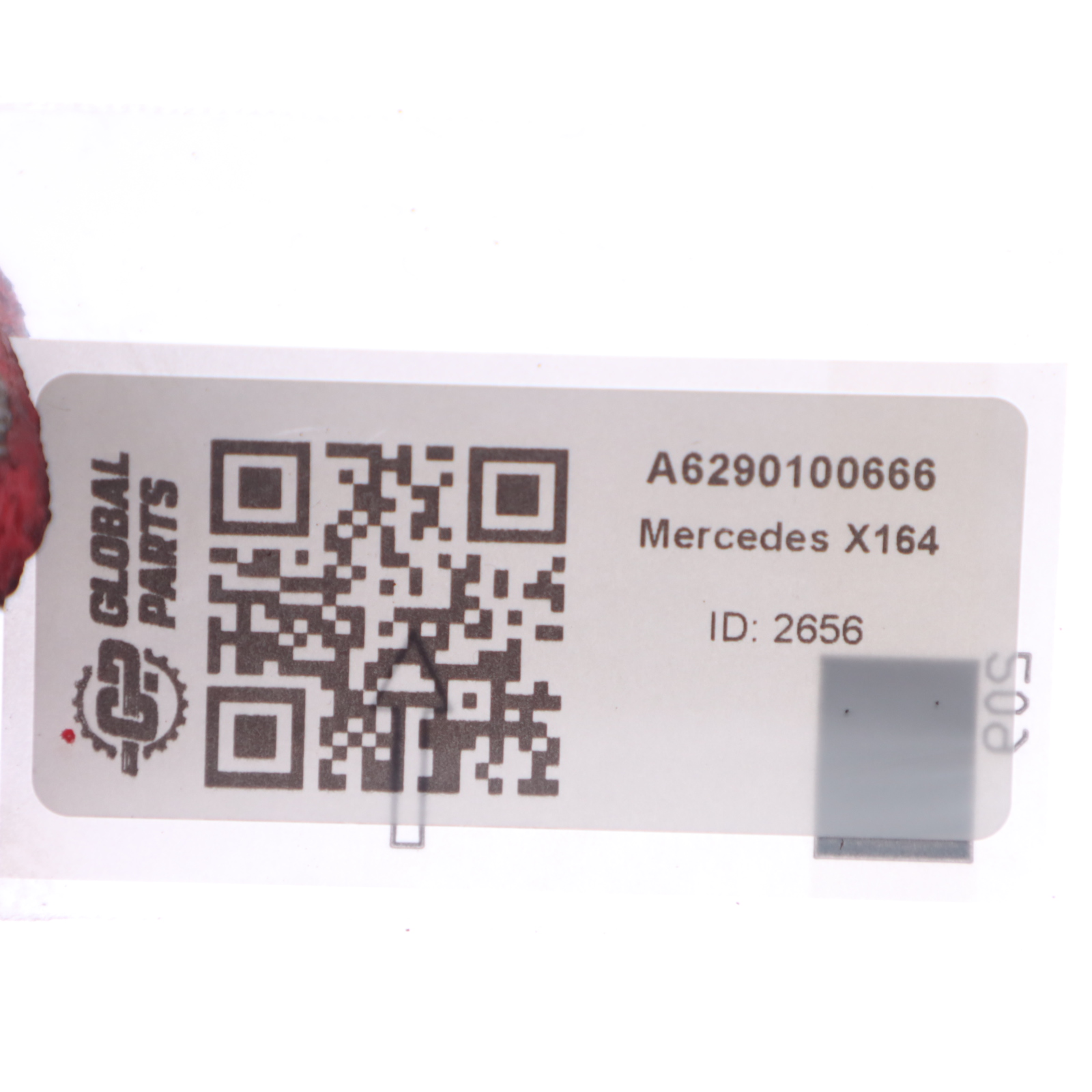 Mercedes X164 OM629 Jauge d'huile Tube de guidage Tuyau de ligne A6290100666