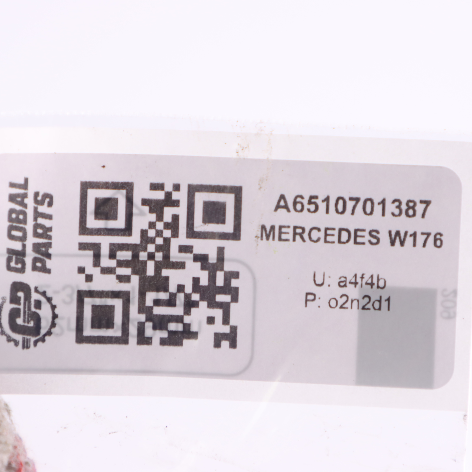 Mercedes W176 OM651 Injecteur de carburant diesel A6510701387