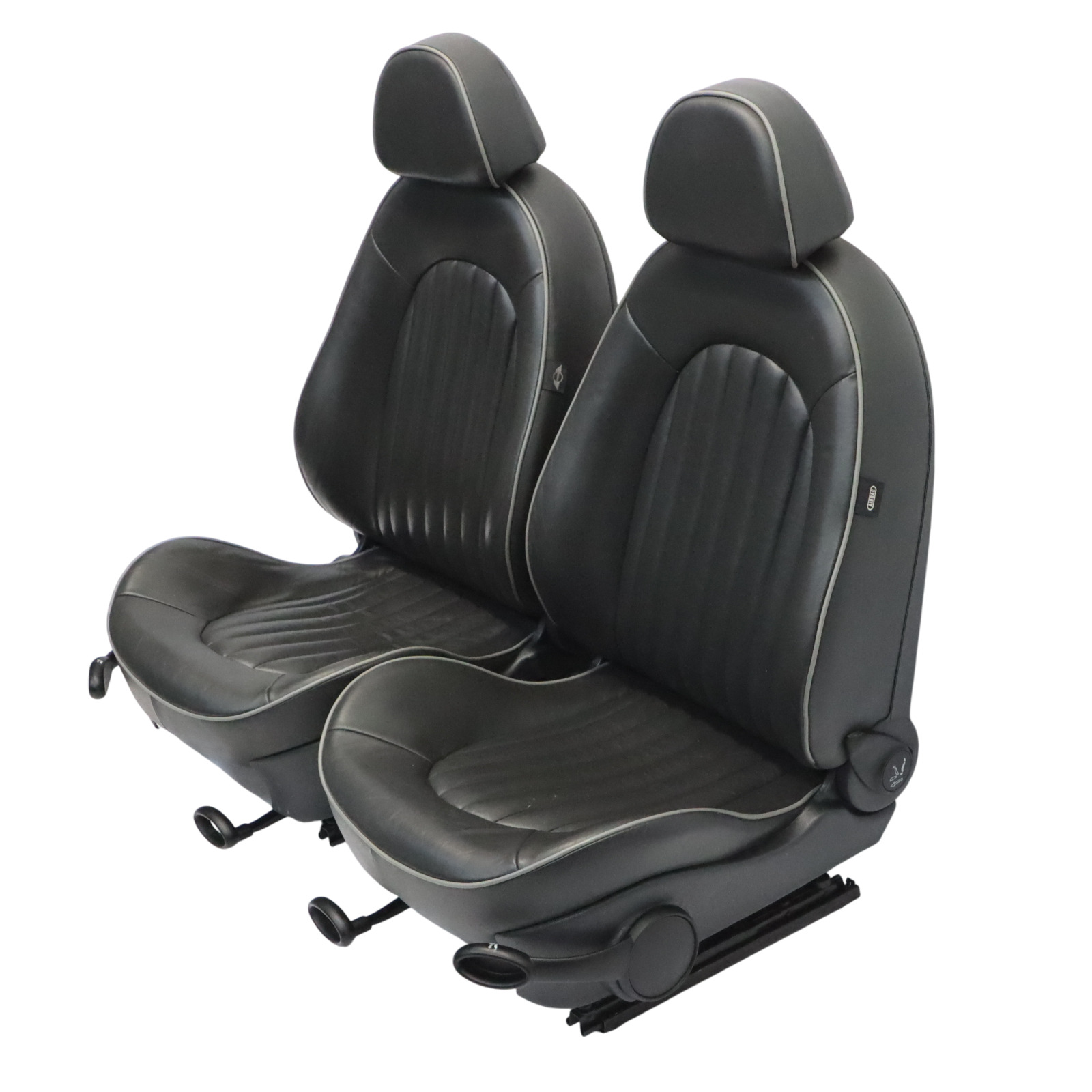 Leather Seats Mini R50 English Park Lane Panther Black Front Rear Seat