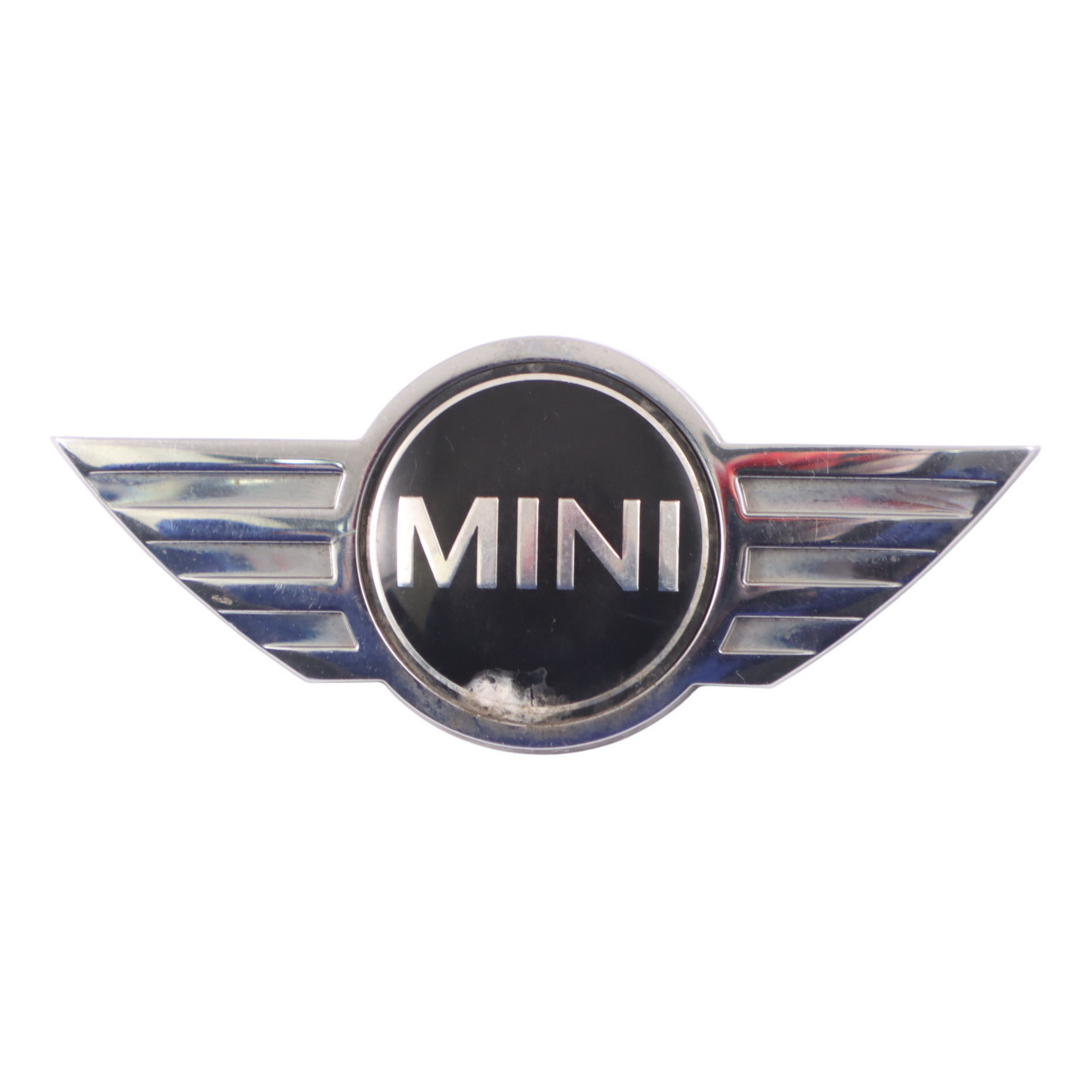 Mini R58 R59 Emblème de coffre arrière Etiquette Logo Badge Chrome 2759223