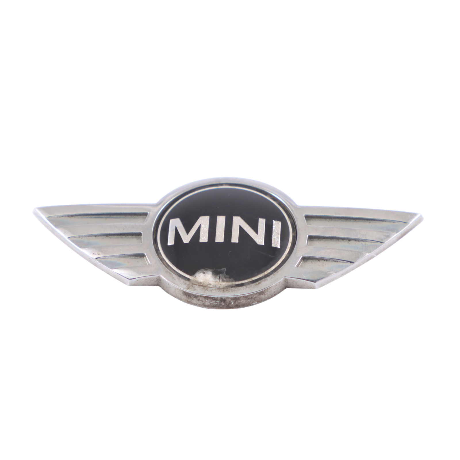 Mini R58 R59 Emblème de coffre arrière Etiquette Logo Badge Chrome 2759223