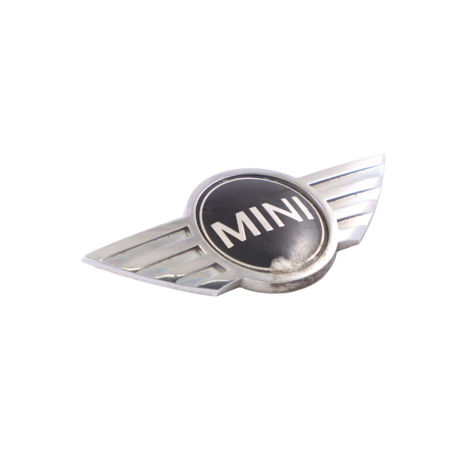 Mini R58 R59 Emblème de coffre arrière Etiquette Logo Badge Chrome 2759223