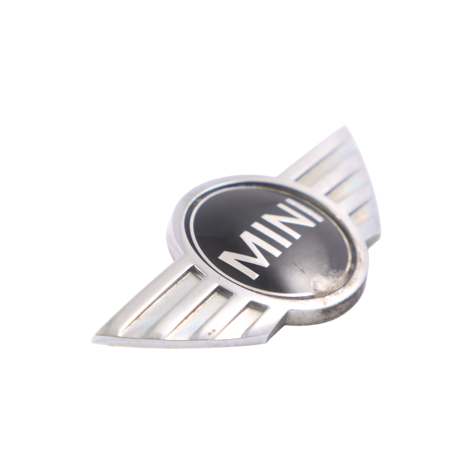 Mini R58 R59 Emblème de coffre arrière Etiquette Logo Badge Chrome 2759223