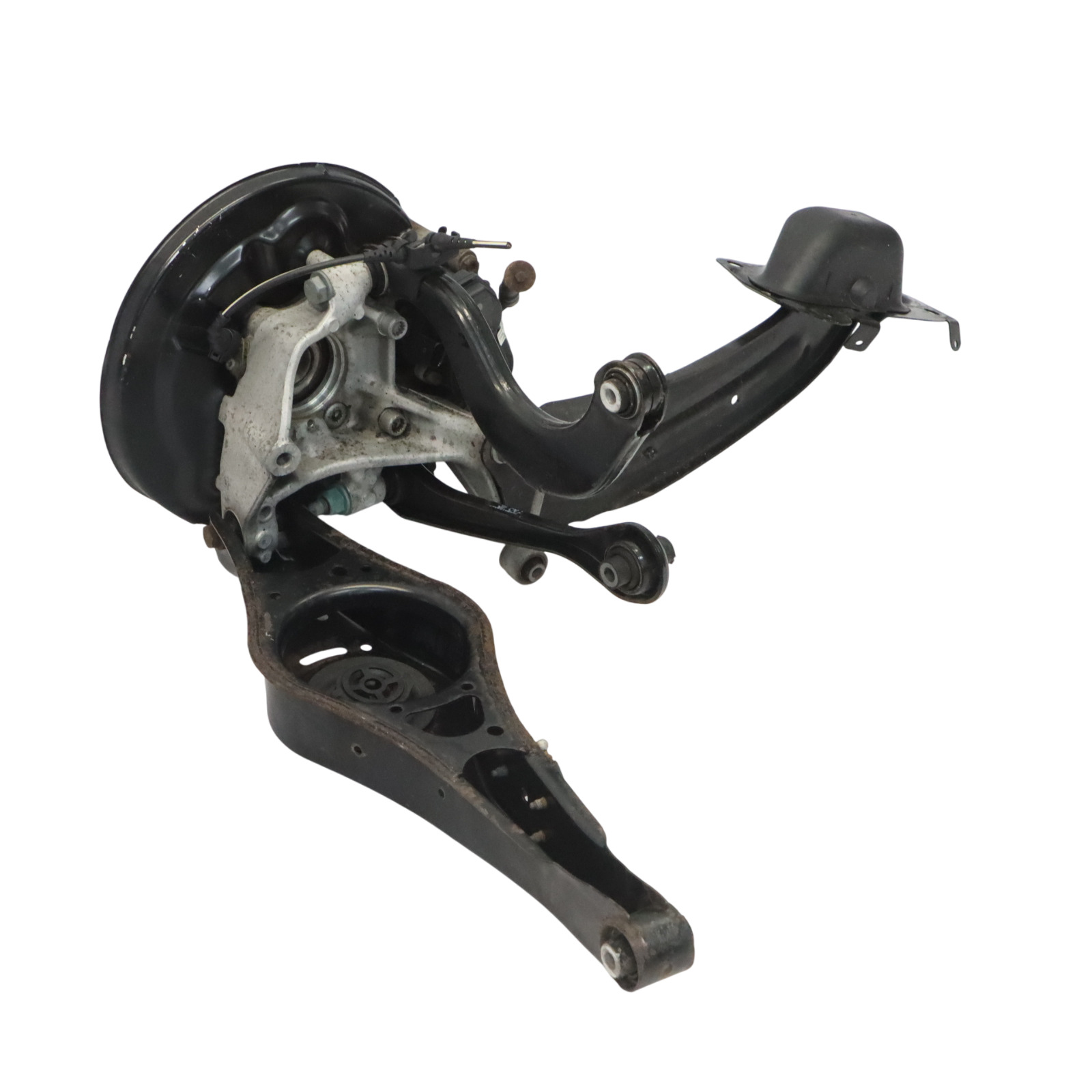 Audi Q3 8U Suspension jambe arrière gauche Support Étrier de disque de frein