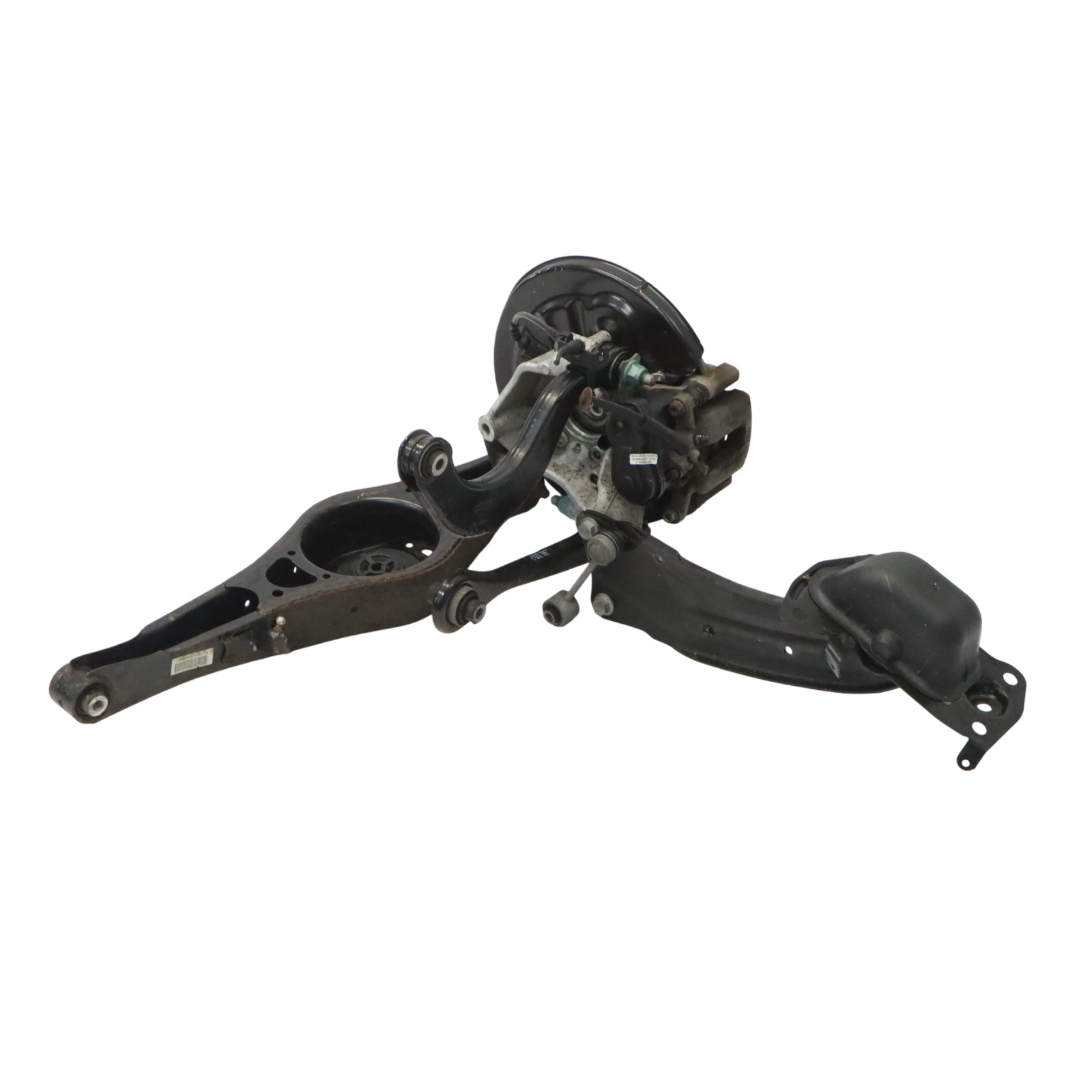 Audi Q3 8U Suspension jambe arrière gauche Support Étrier de disque de frein