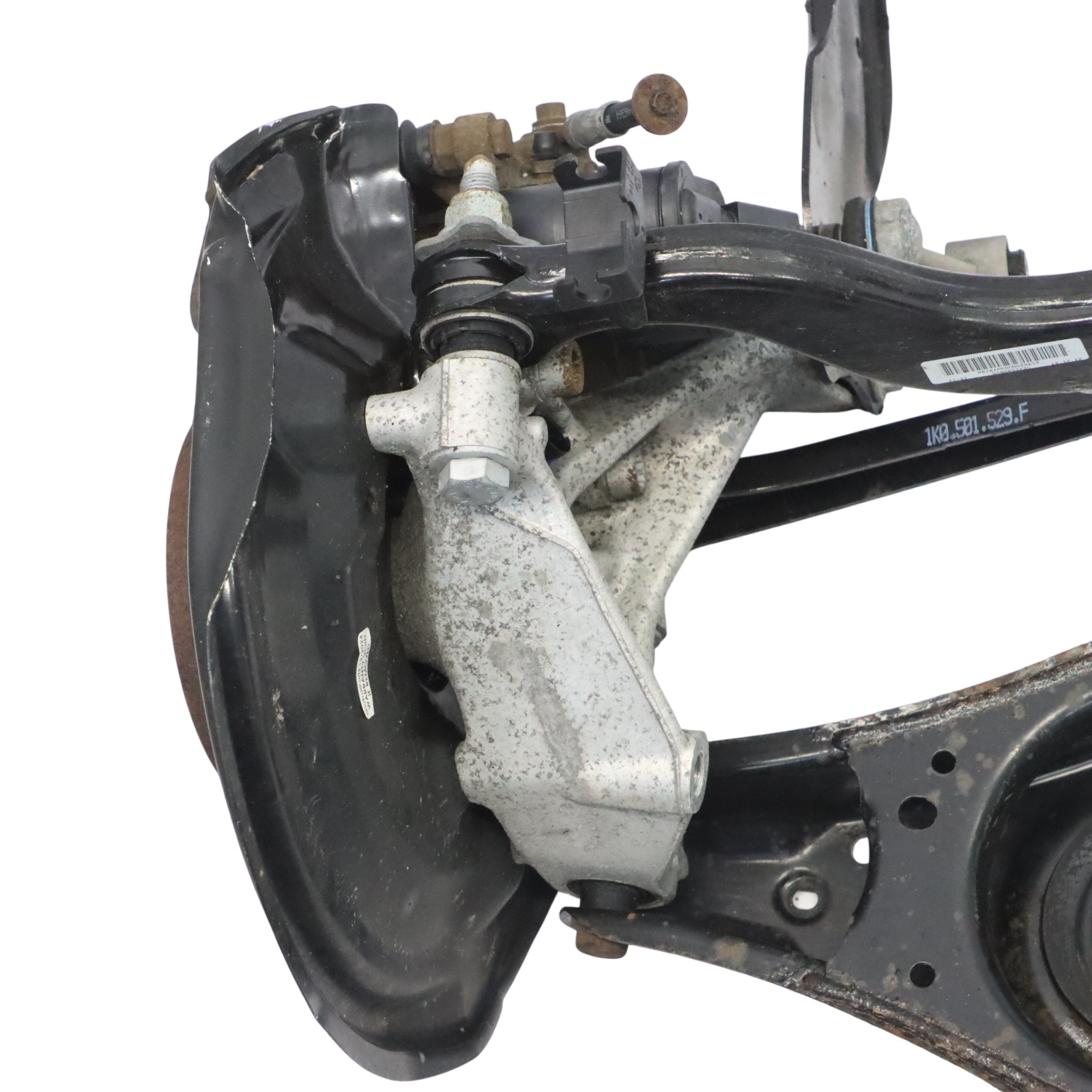 VW Tiguan 5N Suspension arrière jambe gauche moyeu de roue disque 3C0505433K