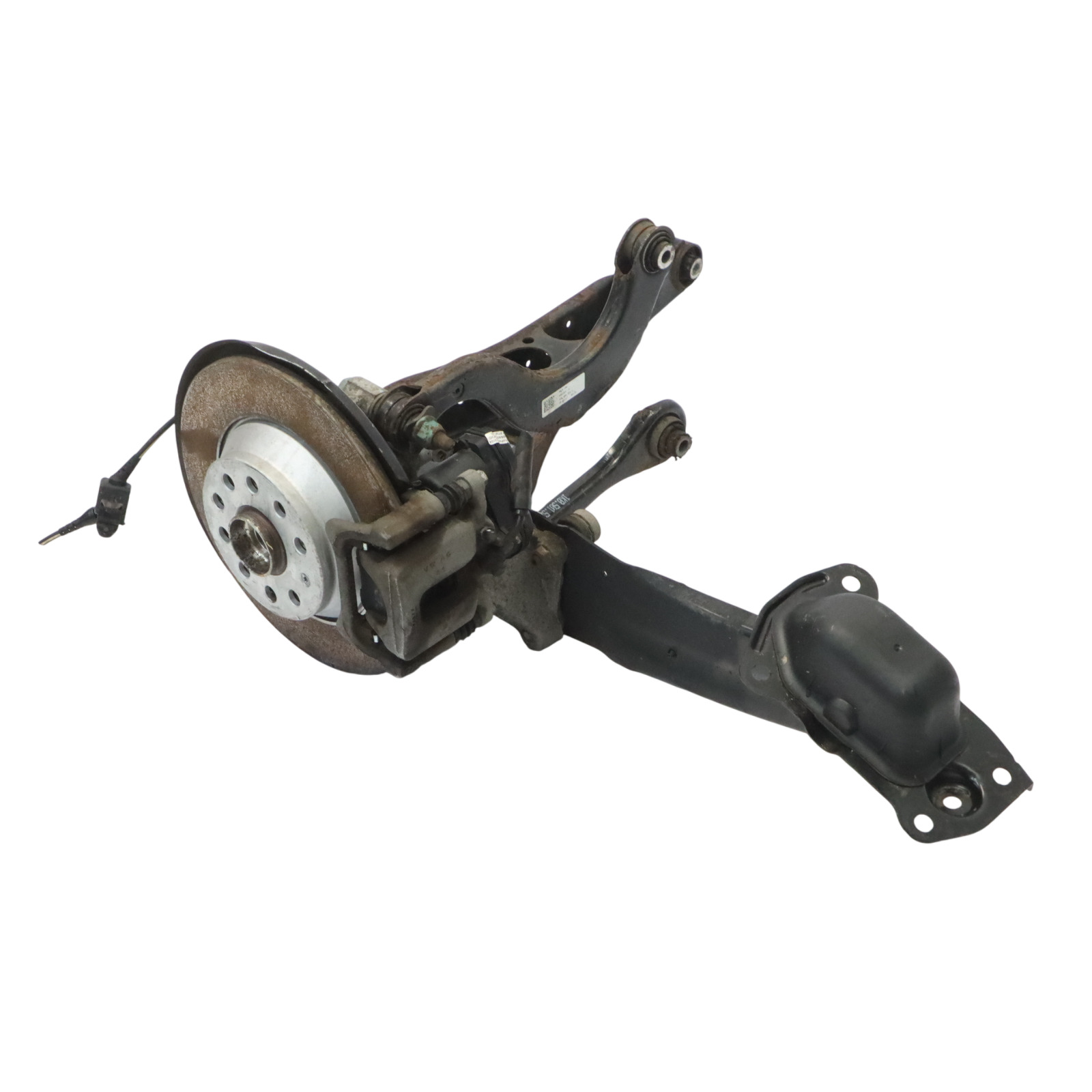 Audi Q3 8U Suspension jambe arrière gauche Support de roue Étrier de disque