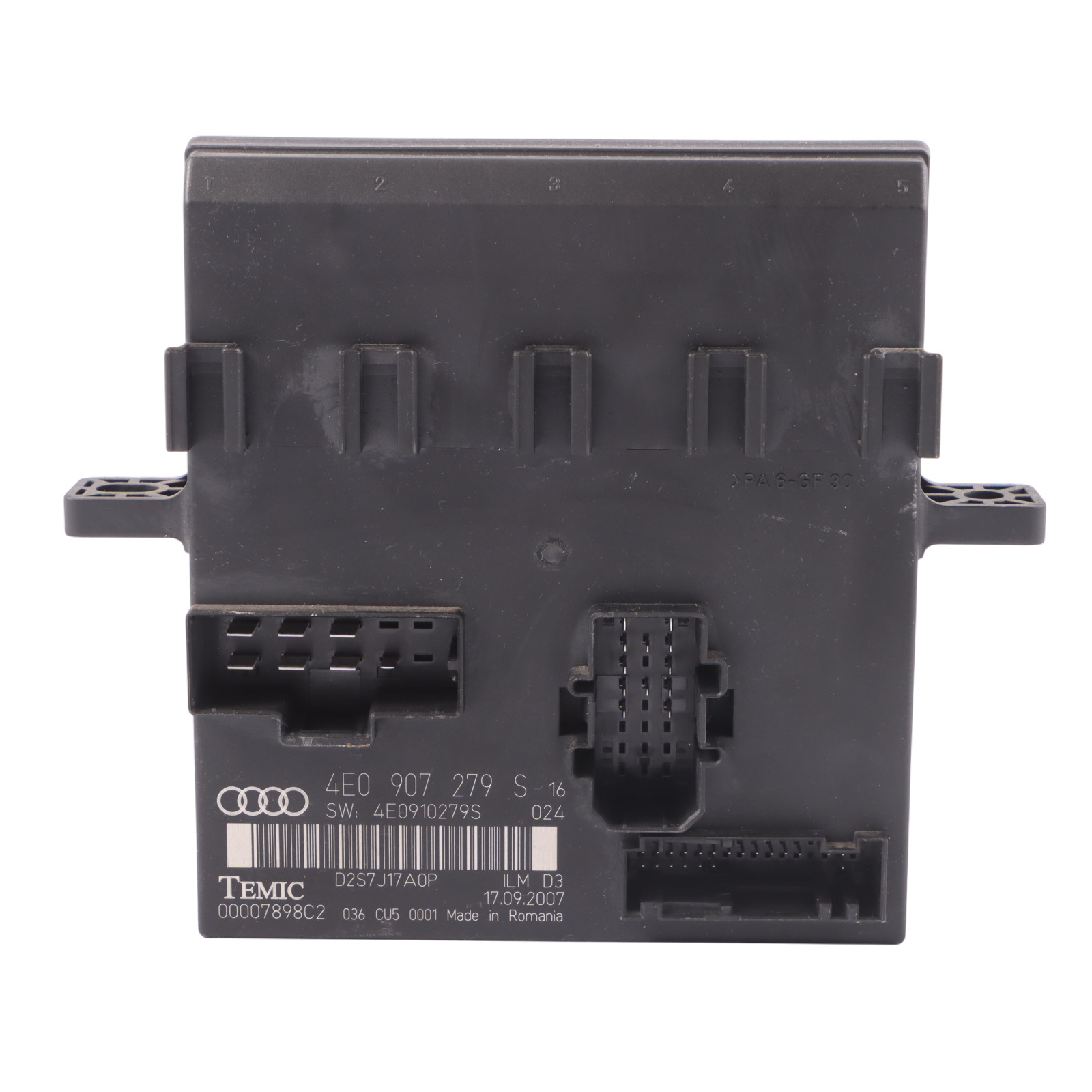 Audi A8 4E S8 D3 Module de confort colonne de direction électrique 4E0907279S