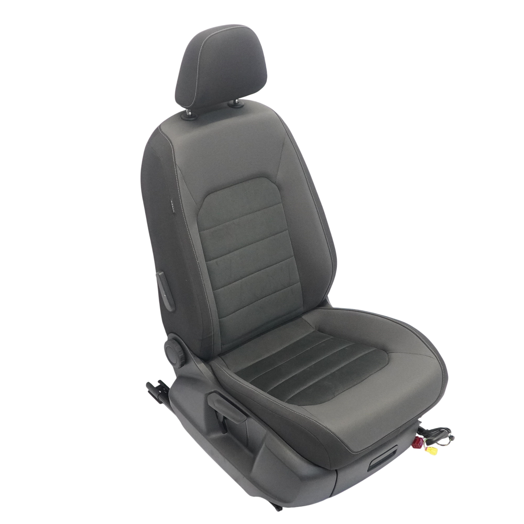 Volkswagen Golf Sportsvan Siège avant droit Tissu Alcantara Noir Quartz