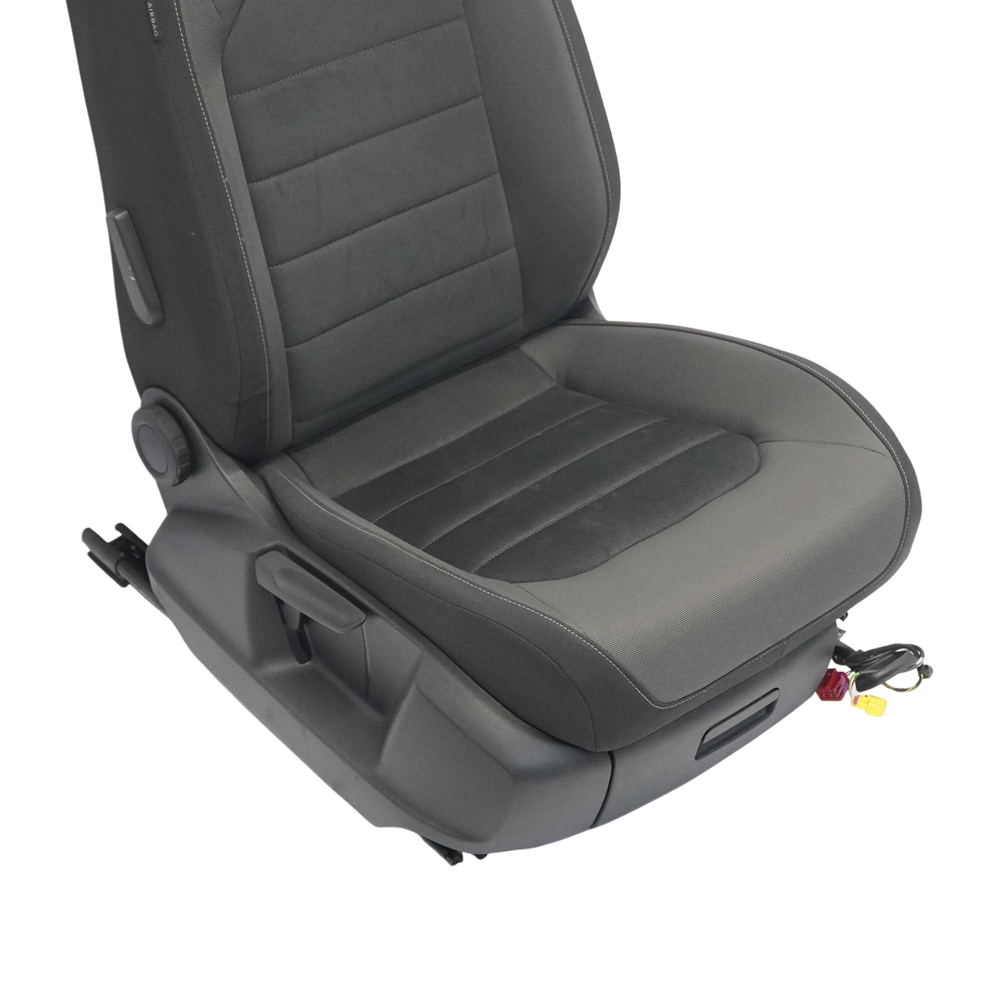 Volkswagen Golf Sportsvan Siège avant droit Tissu Alcantara Noir Quartz