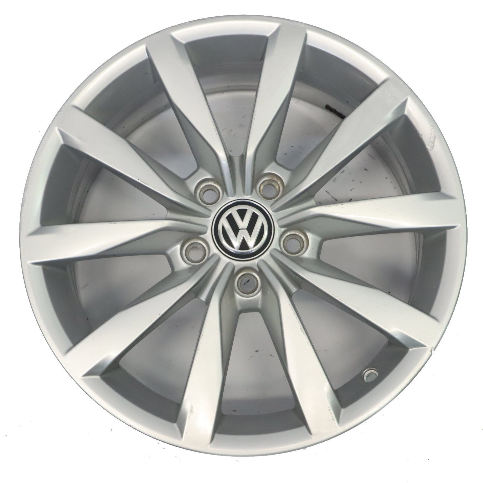 Volkswagen Golf Mk7 Silver Jante Alliage 17" 7J ET49 5G0601025CH