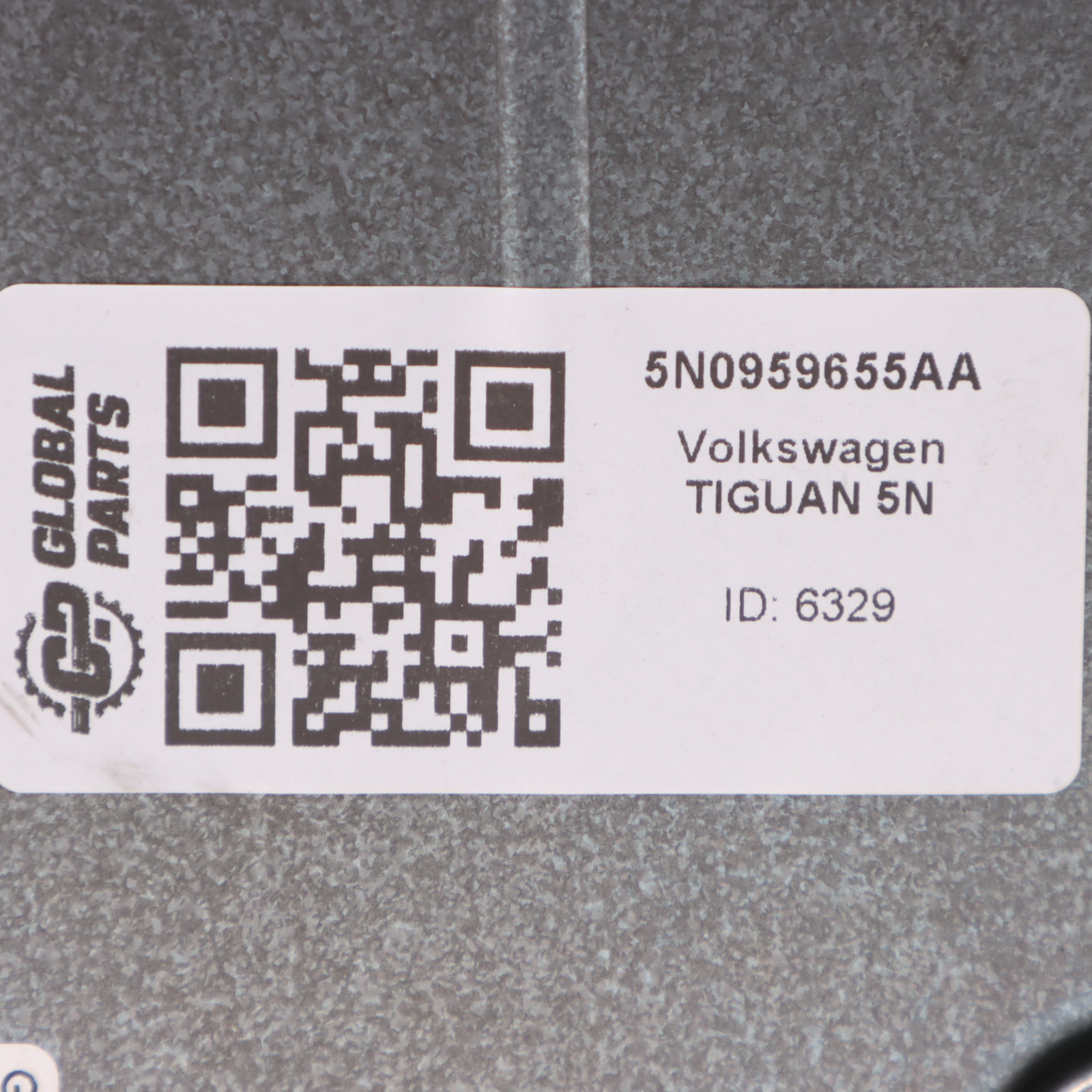 Volkswagen Tiguan 5N Module d'air Unité module contrôle collision ECU 5N0959655A