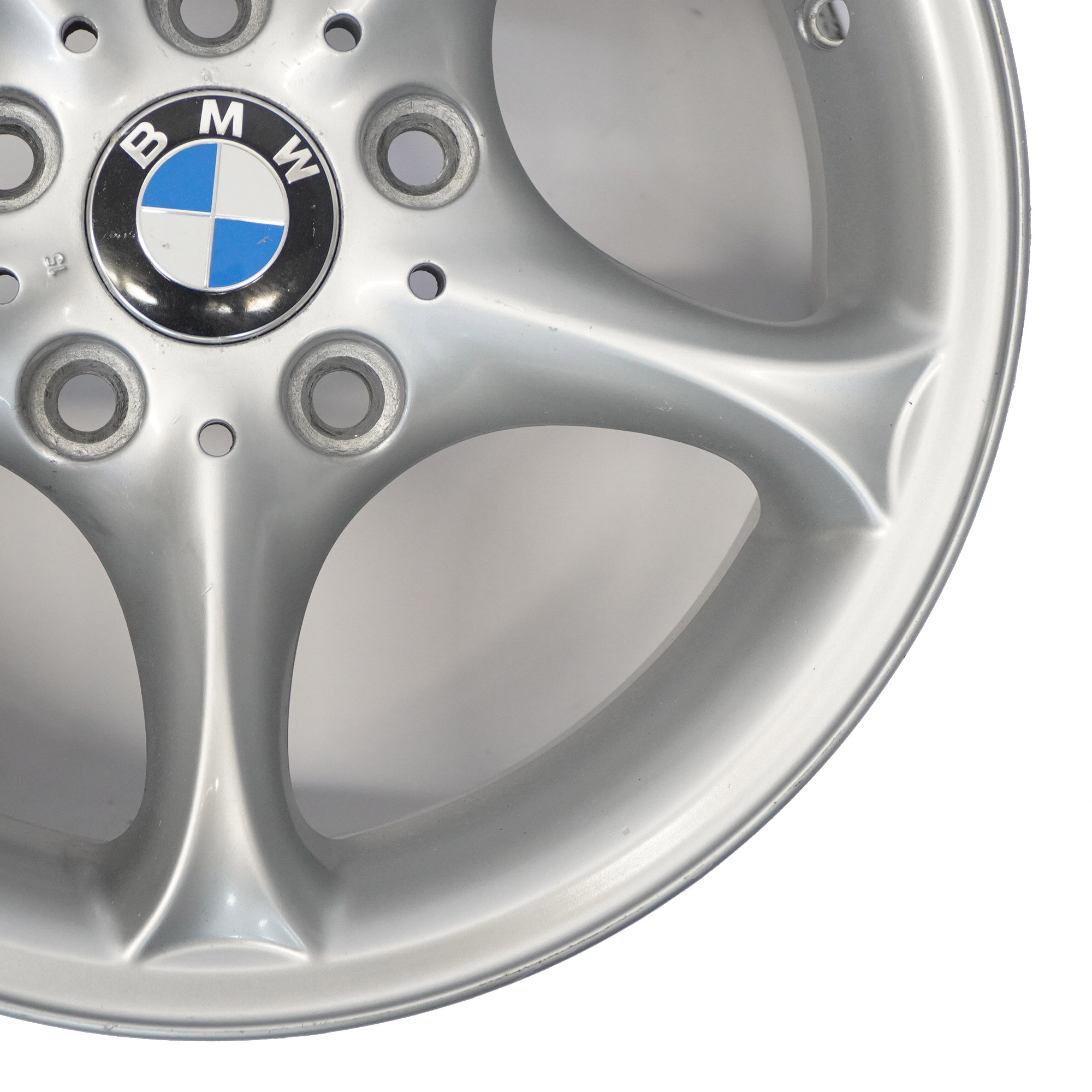 BMW Z4 E85 Jante argentée en alliage 16" 7J ET:47 Star Spoke 6758187