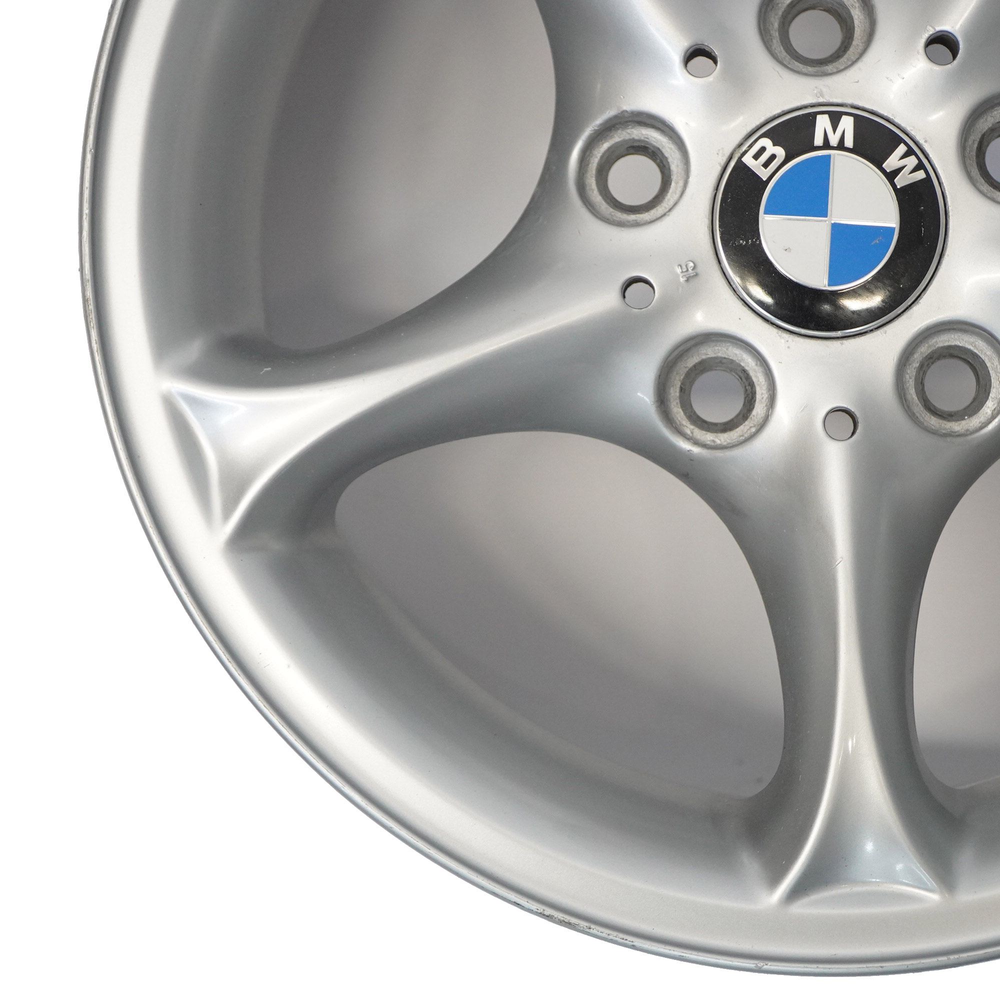 BMW Z4 E85 Jante argentée en alliage 16" 7J ET:47 Star Spoke 6758187