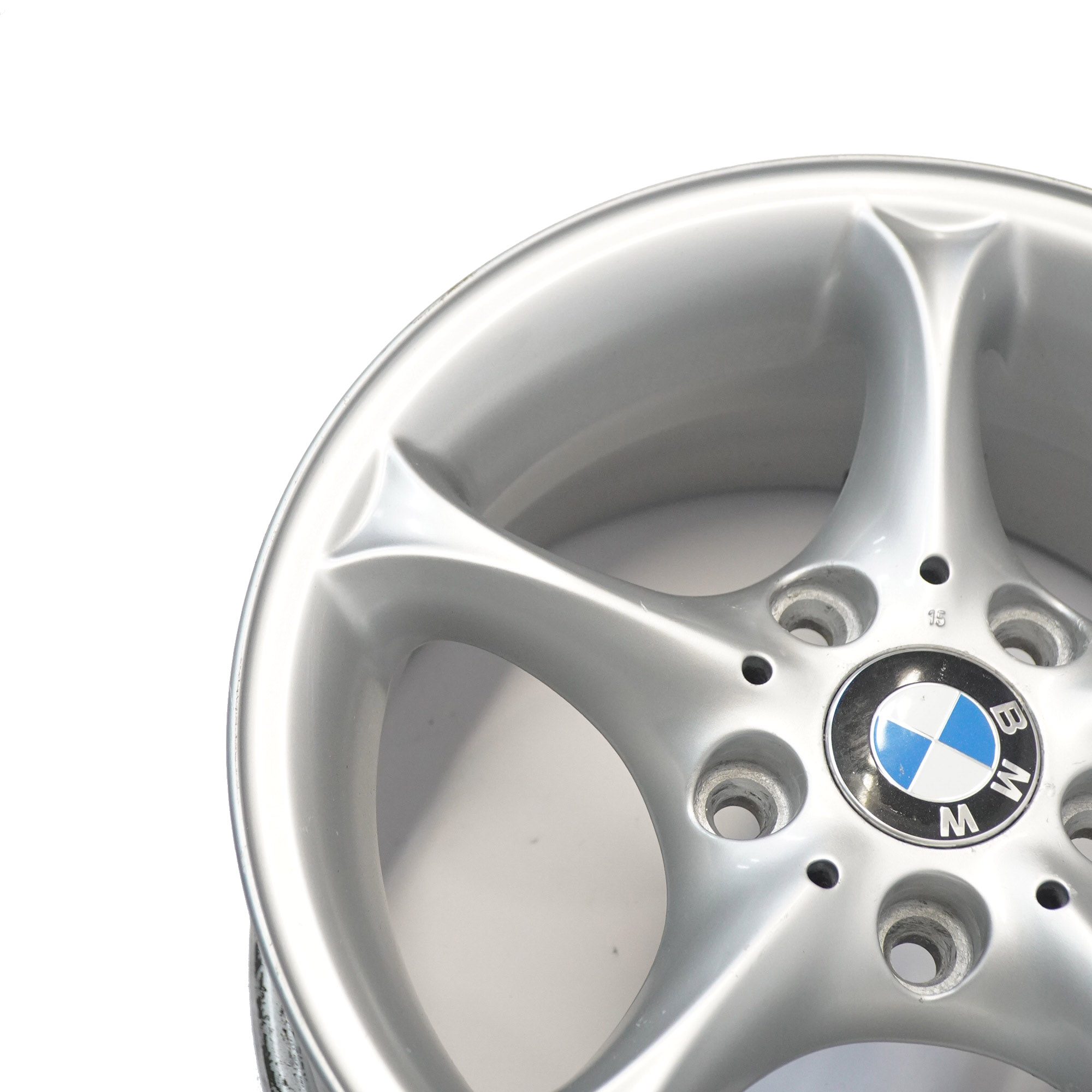 BMW Z4 E85 Jante argentée en alliage 16" 7J ET:47 Star Spoke 6758187