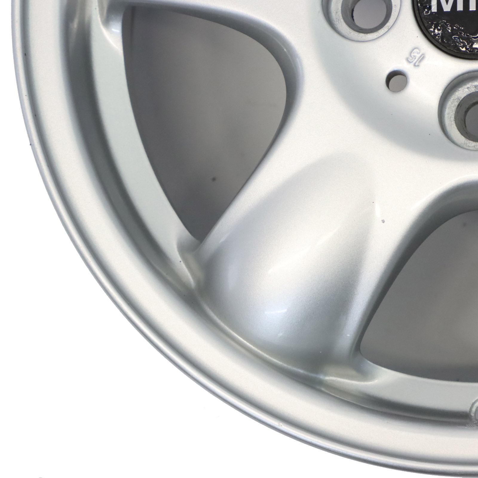 Mini Cooper R50 R56 Jantes Alu Alliage Argent 15" etoile Spooler 100