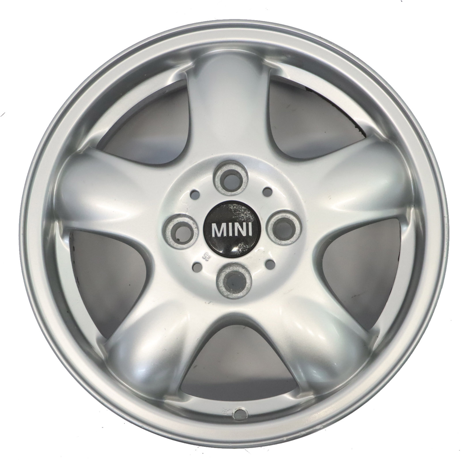 Mini Cooper R50 R56 Jantes Alu Alliage Argent 15" etoile Spooler 100 6768498