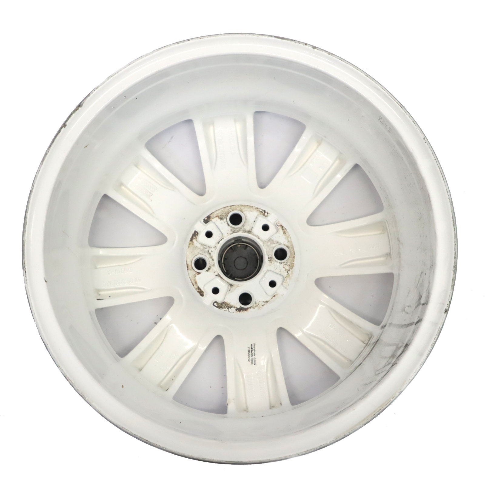 Mini Cooper R50 R55 R56 R57 Blanc Jante Alliage 17" 7J ET:48 Crown Spoke 104