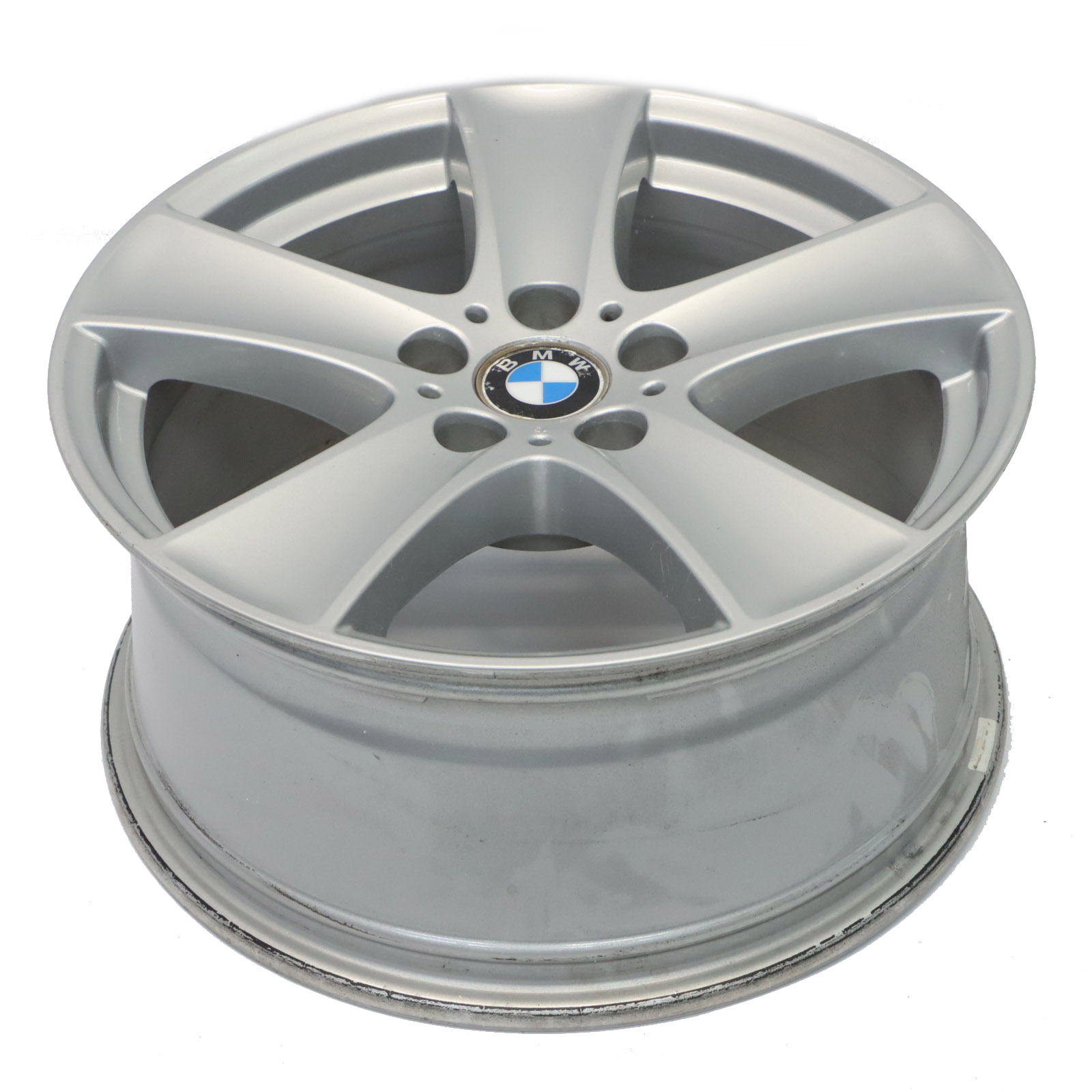 BMW X5 E70 Silver Wheel Alloy Rim 18" ET:46 8.5J Star Spoke 209 6770200