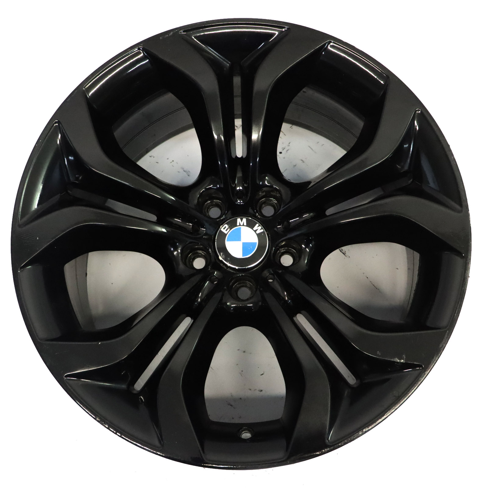 BMW X5 E70 Jante arrière en alliage noir 20" 11J ET:37 Y Spoke 336 6788011