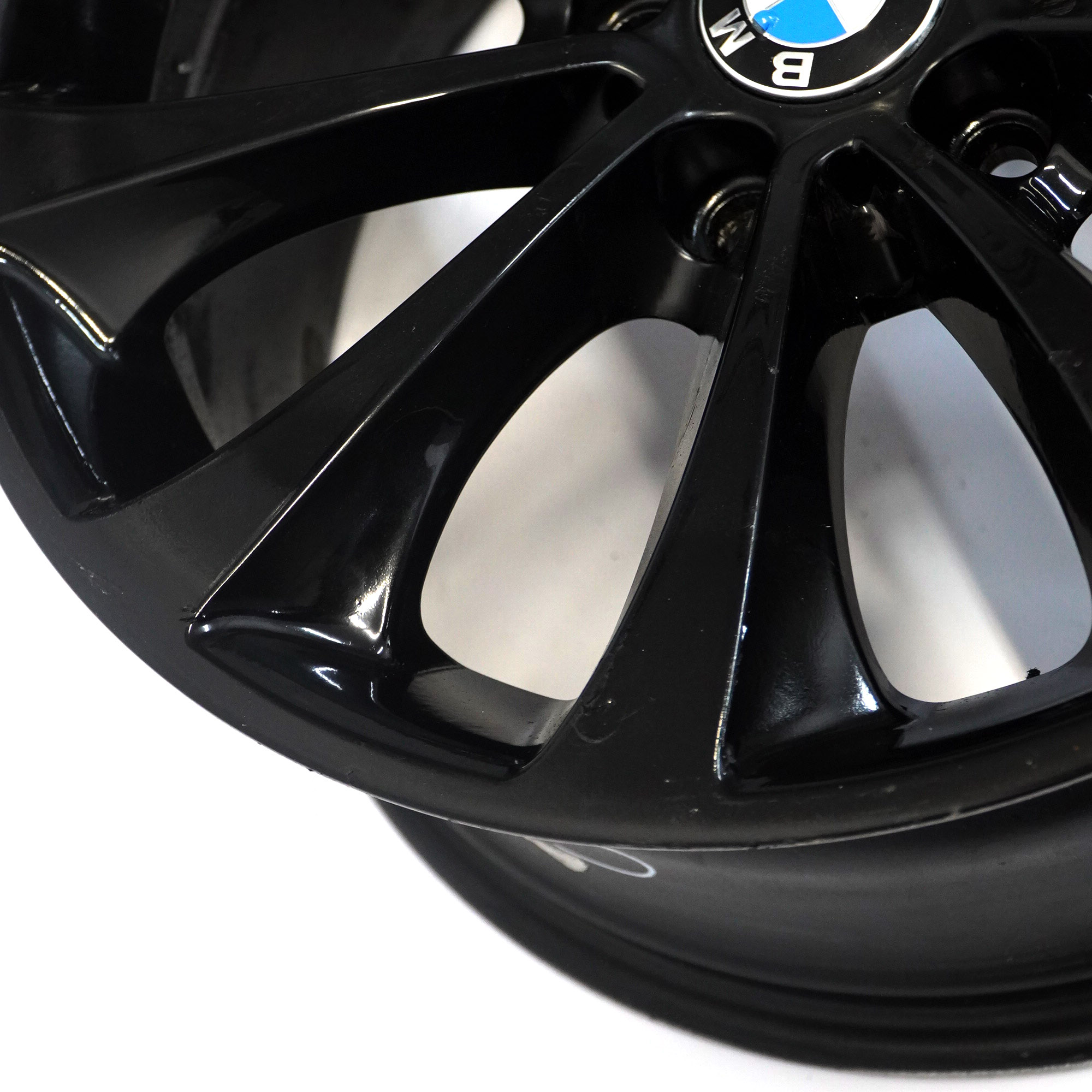 BMW F10 F11 F12 Roues noires en alliage 18" 8J ET:30 Turbine Style 6857665