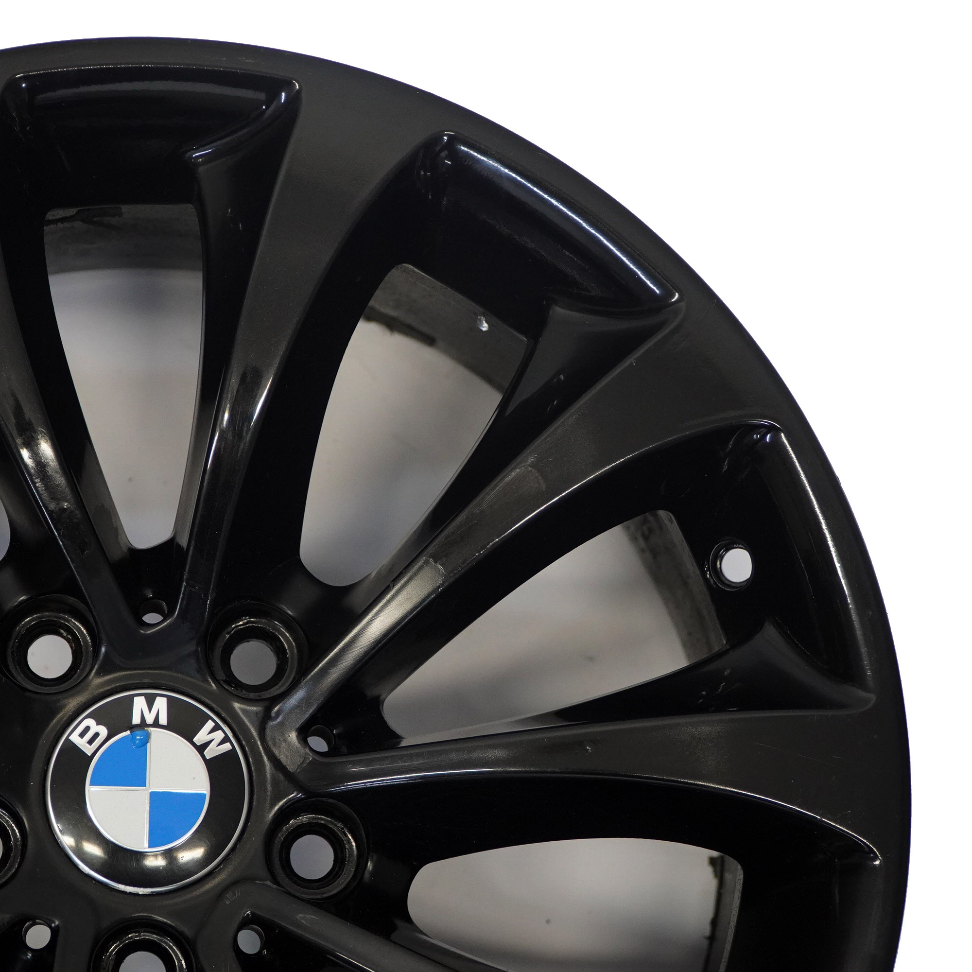 BMW F10 F11 F12 Roues noires en alliage 18" 8J ET:30 Turbine Style 6857665