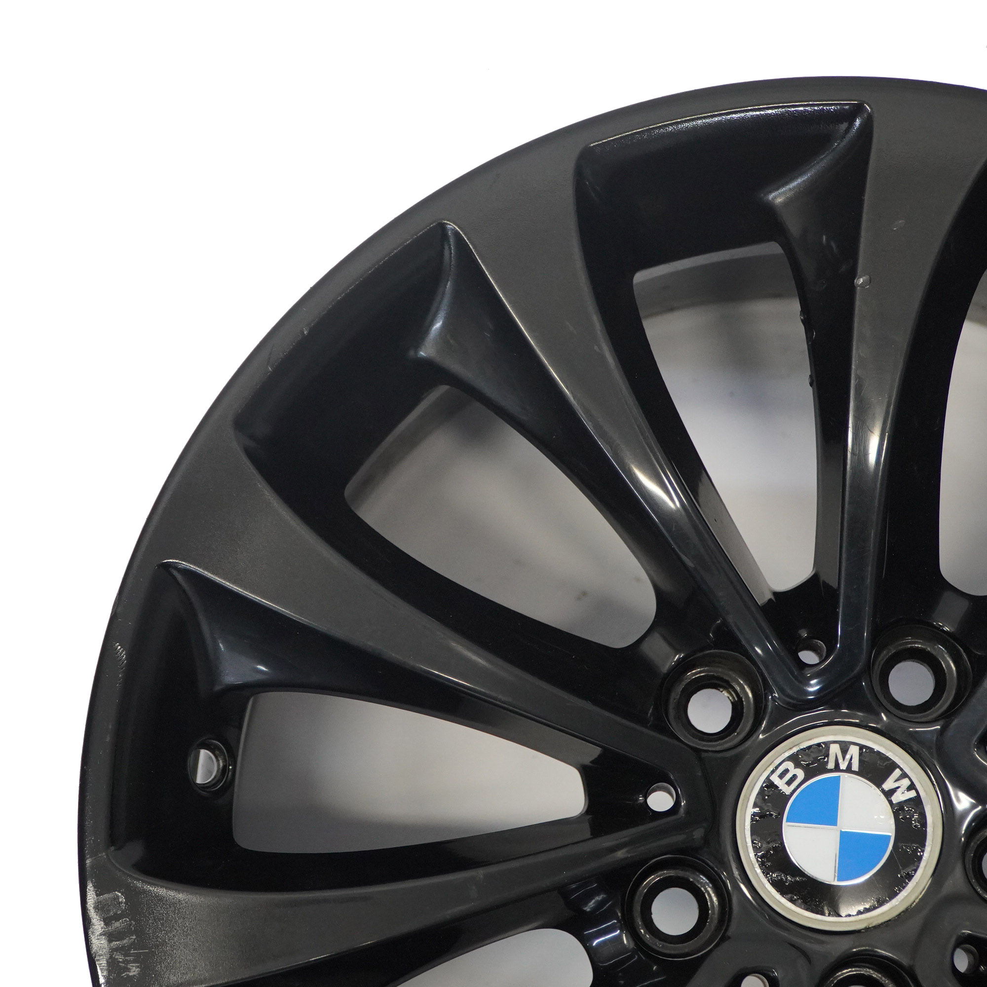 BMW F10 F11 F12 Roues noires en alliage 18" 8J ET:30 Style turbine6857665