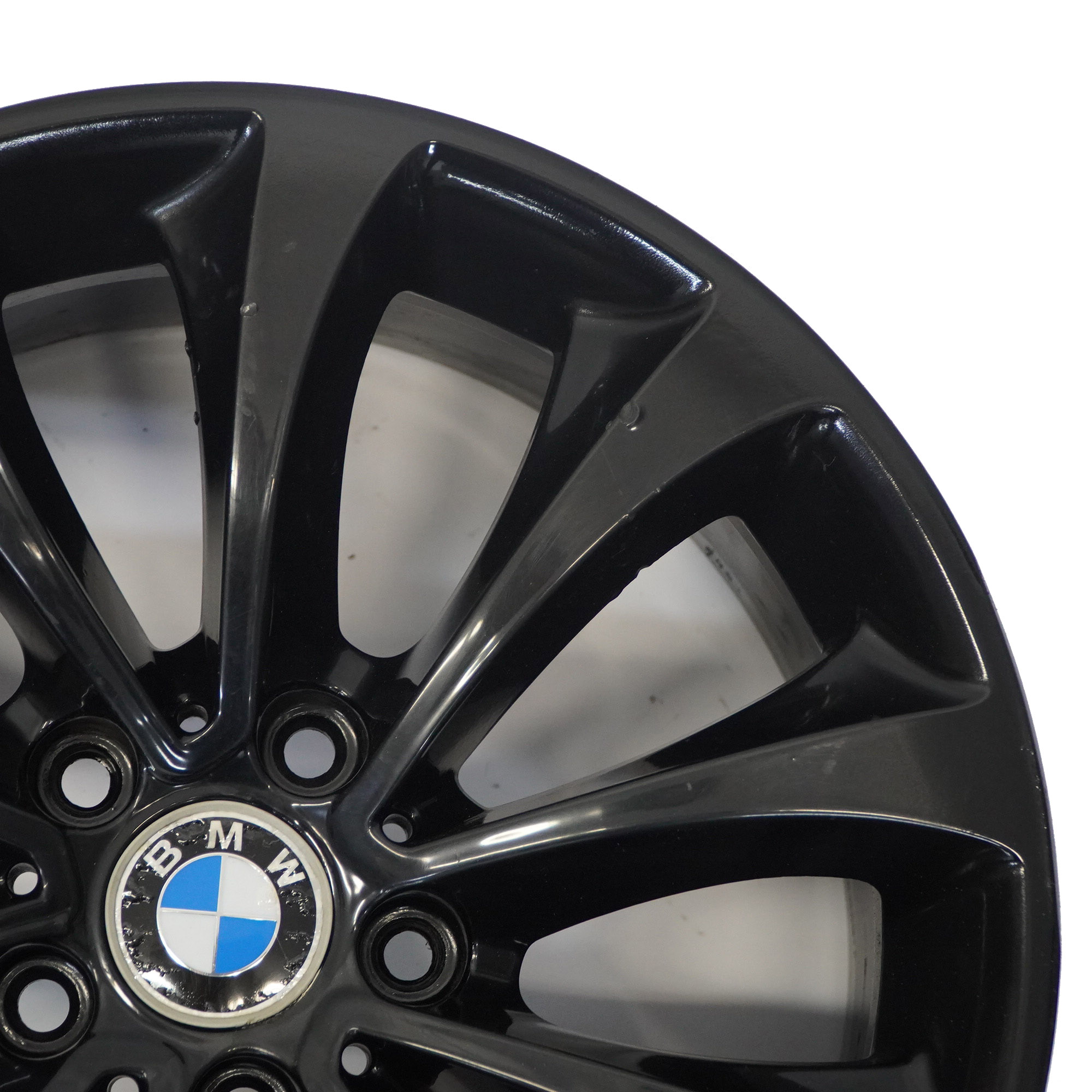 BMW F10 F11 F12 Roues noires en alliage 18" 8J ET:30 Style turbine6857665