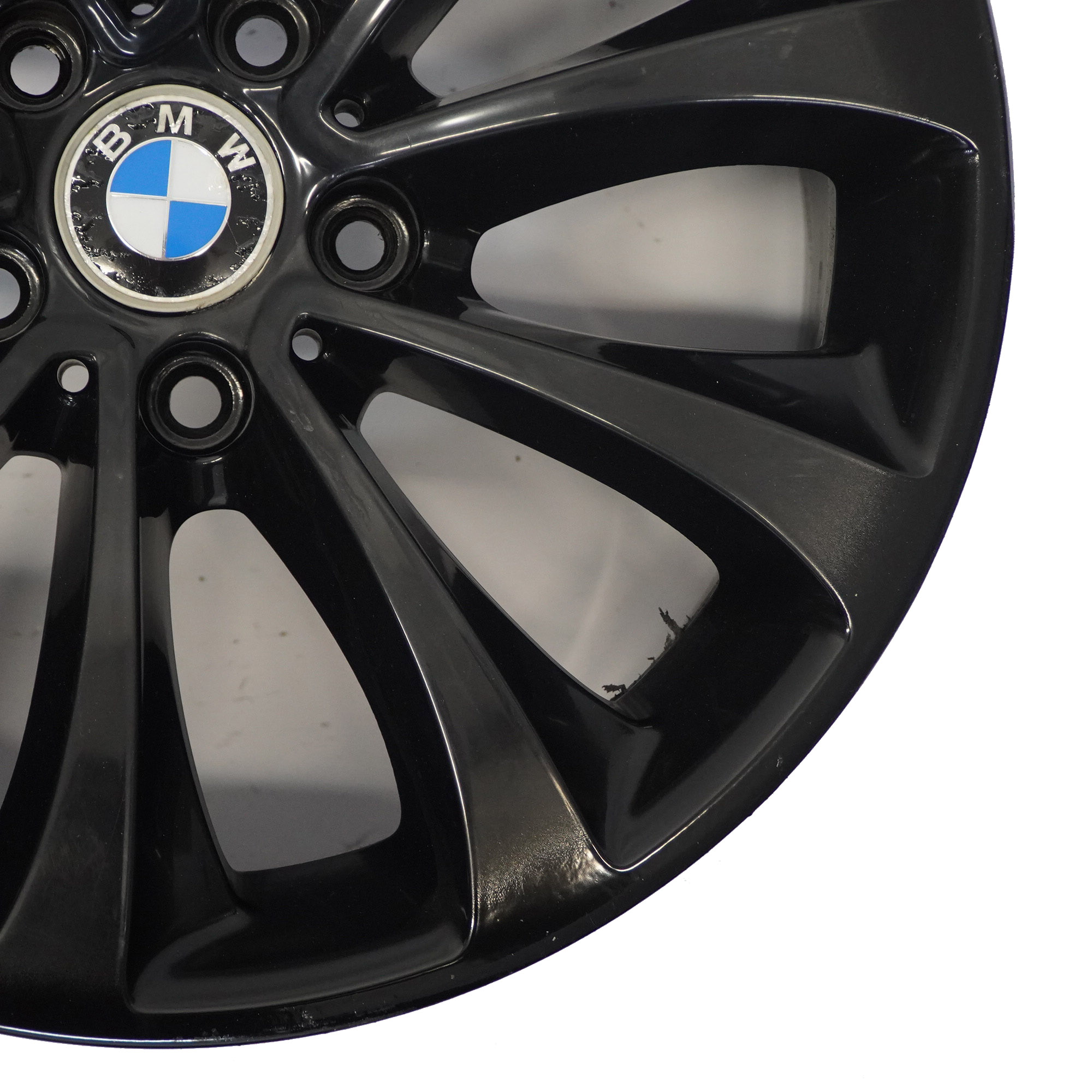 BMW F10 F11 F12 Roues noires en alliage 18" 8J ET:30 Style turbine6857665