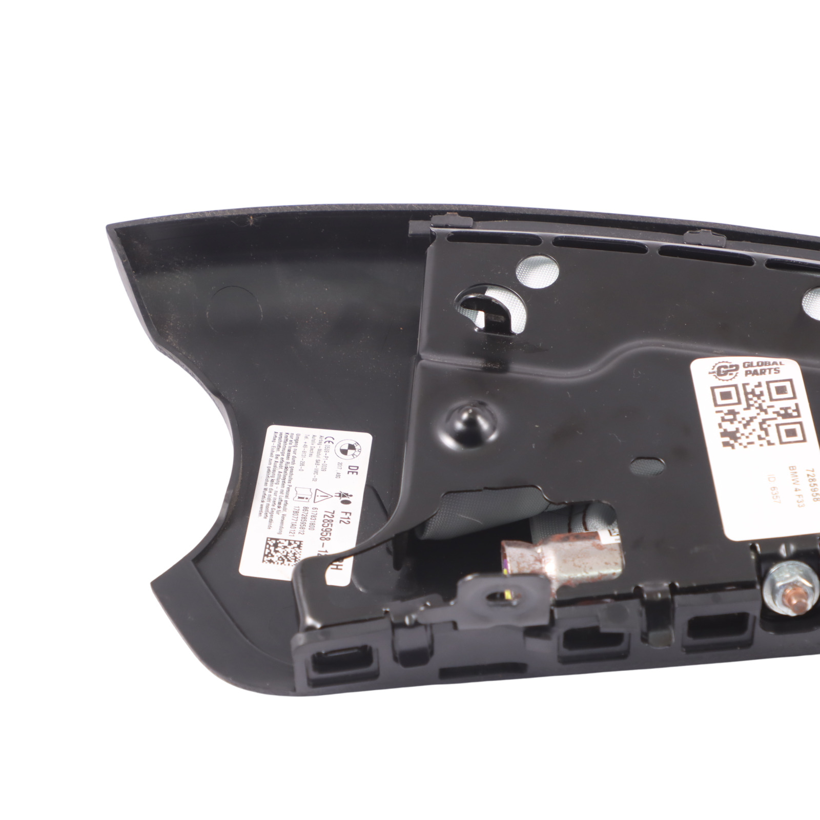 BMW F12 F33 F84 Module d'air Siège avant latéral Sac droit Noir 7285958