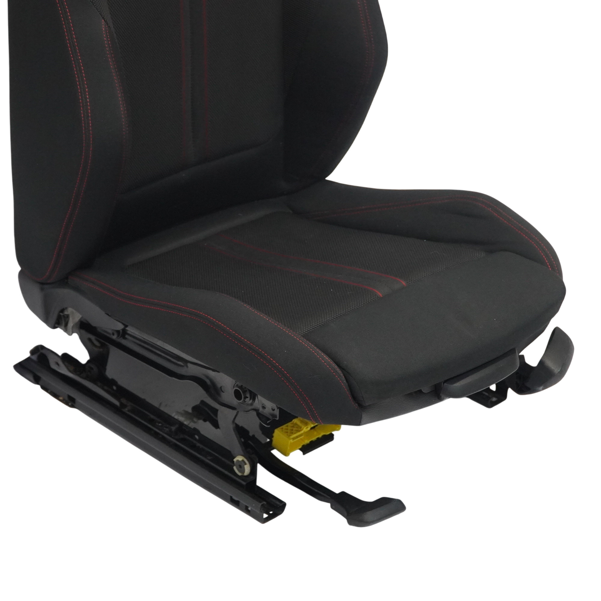 BMW F30 LCI Siège Avant Sport Gauche Tissu Tissu Anthracite Rouge