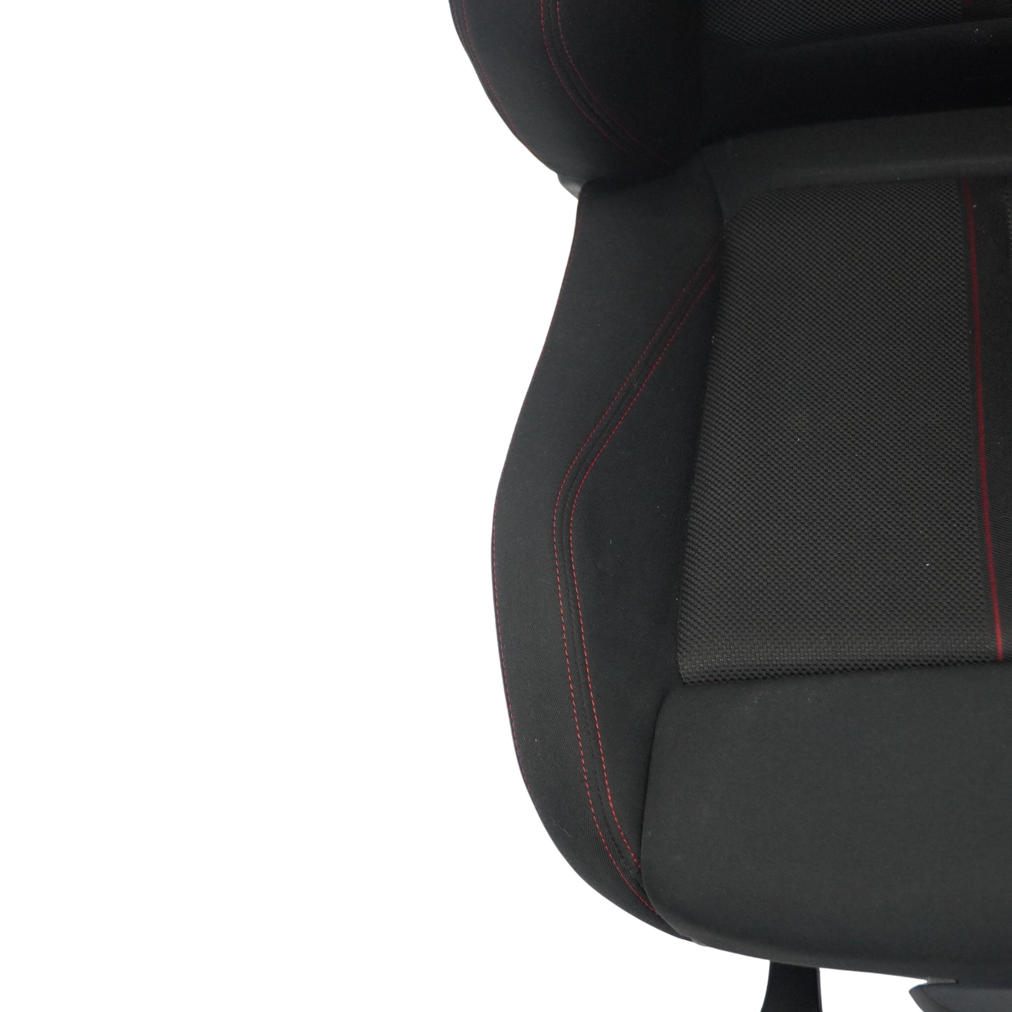 BMW F30 LCI Siège Avant Sport Gauche Tissu Tissu Anthracite Rouge