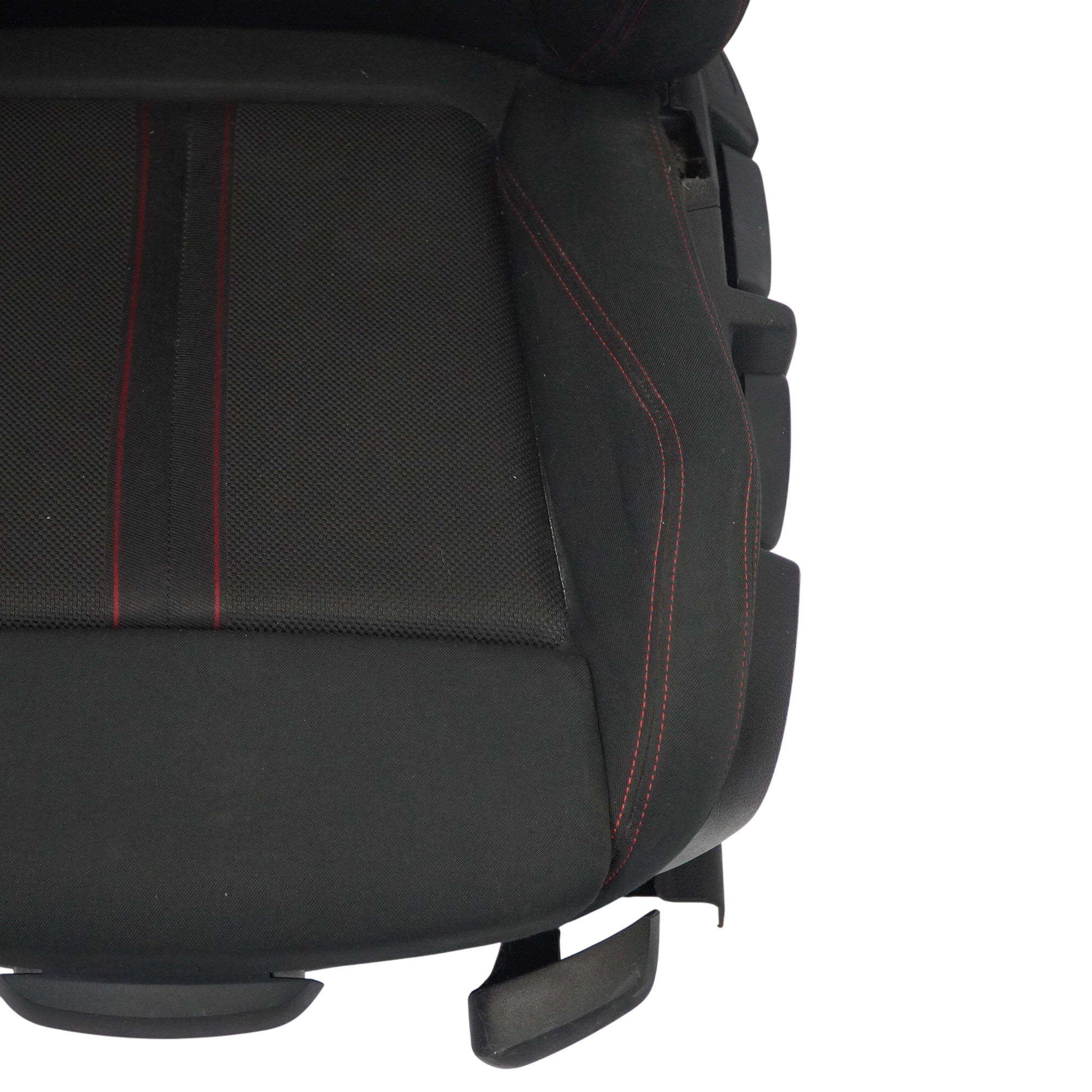 BMW F30 LCI Siège Avant Sport Gauche Tissu Tissu Anthracite Rouge