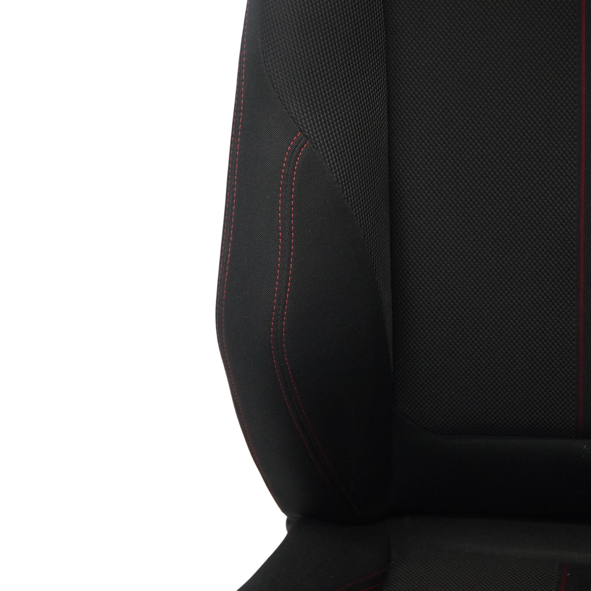 BMW F30 LCI Siège Avant Sport Gauche Tissu Tissu Anthracite Rouge