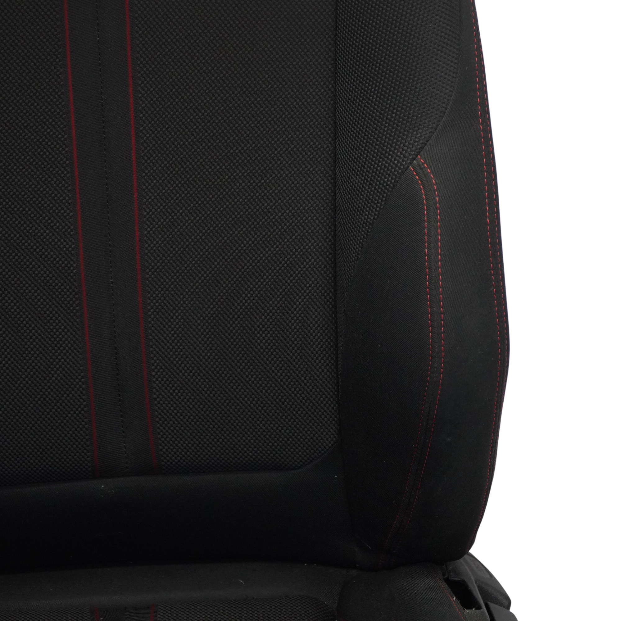 BMW F30 LCI Siège Avant Sport Gauche Tissu Tissu Anthracite Rouge