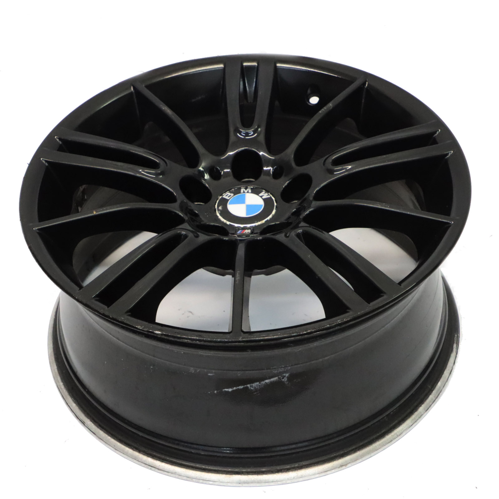 BMW E90 E92 Black Front Alloy Wheel Rim 18" 8J M Spider Spoke 193 8036933