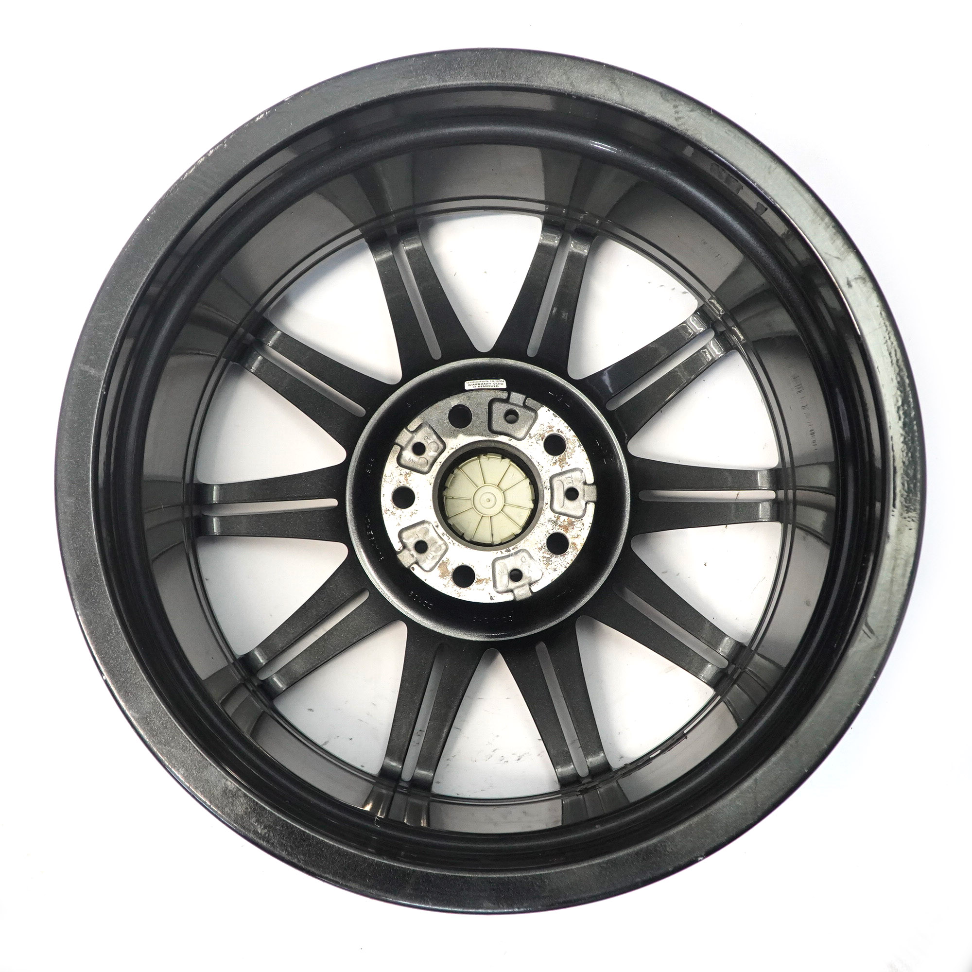 BMW E90 E92 Jante arrière grise en alliage 19" M Double Spoke 225 9J 8037142