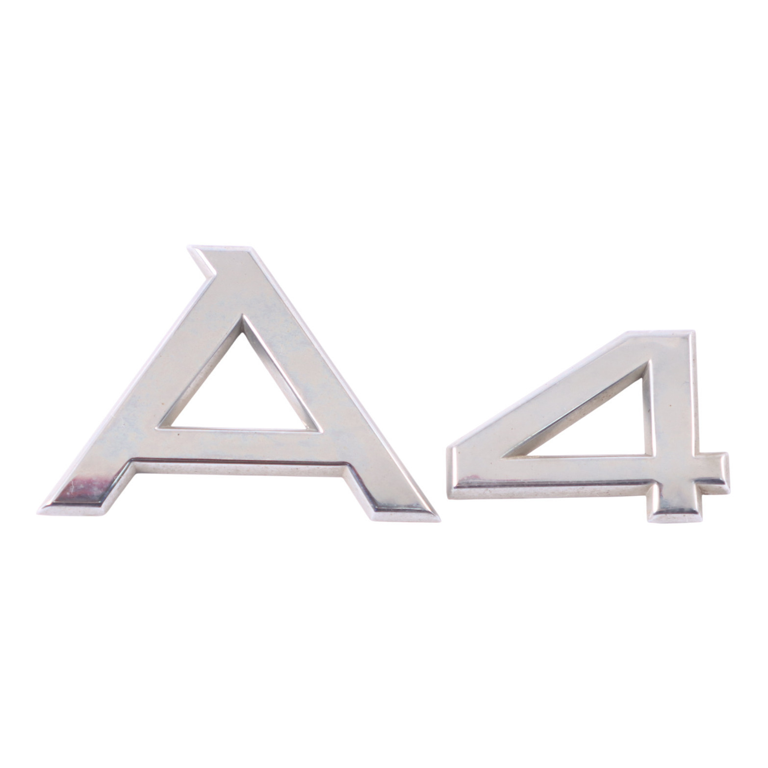 Audi A4 B8 Badge de coffre arrière Badge Emblem Chrome A4 Lettering 8H0853741