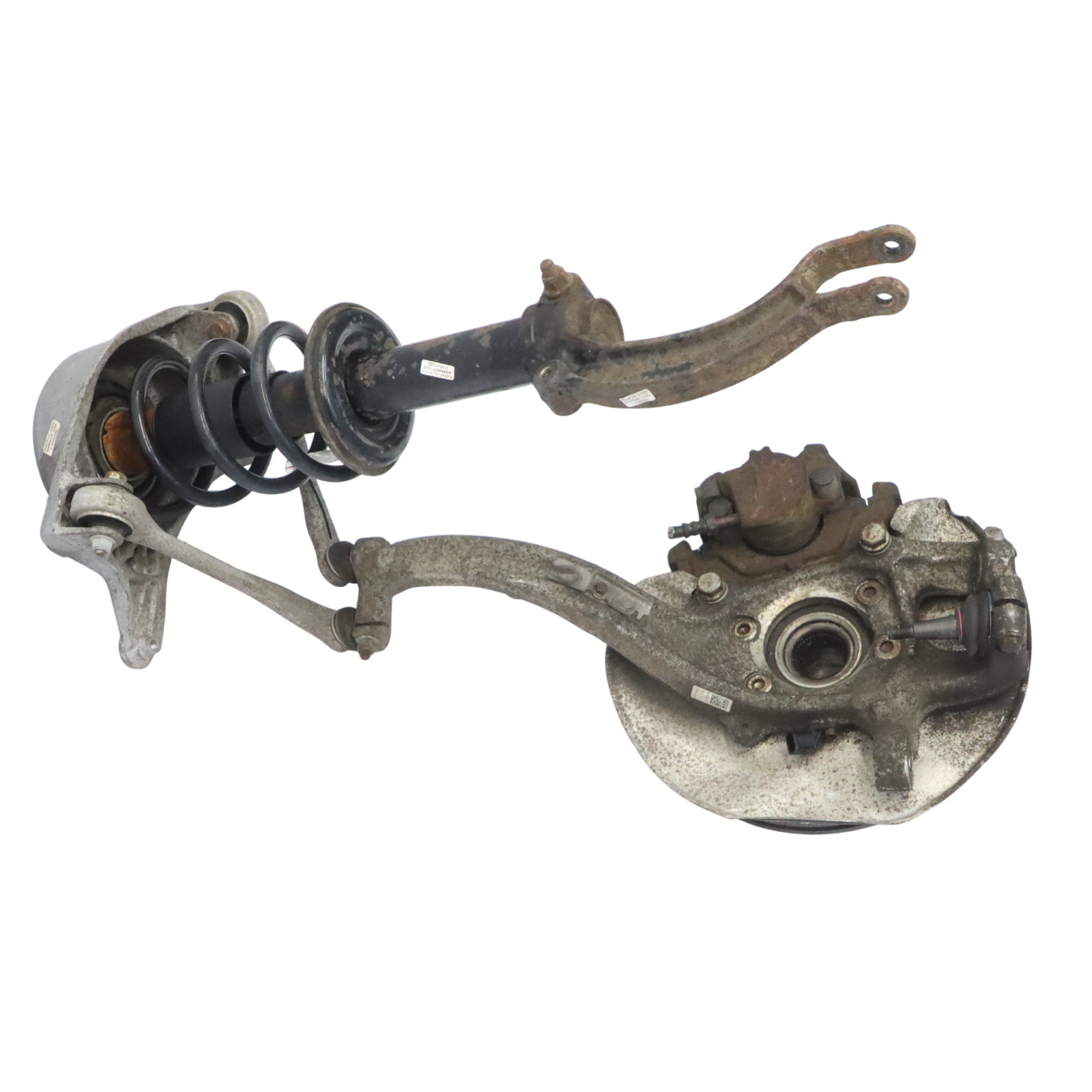 Audi A4 B8 2.0 TDI Suspension Jambes Avant Droite Ressort jambe Roue Moyeu