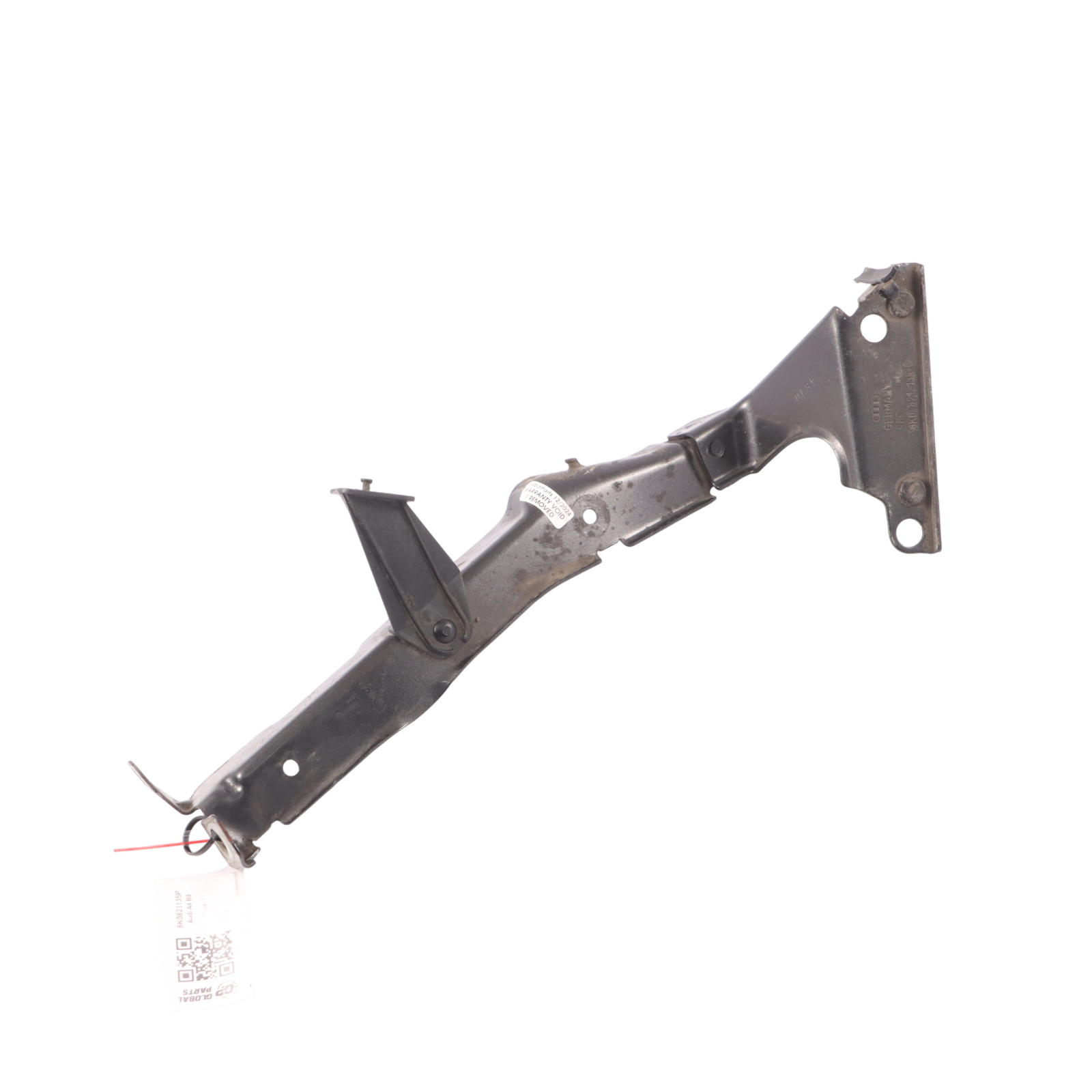 Audi A4 B8 Support de fixation du guide d'aile inférieur avant gauche 8K0821135P