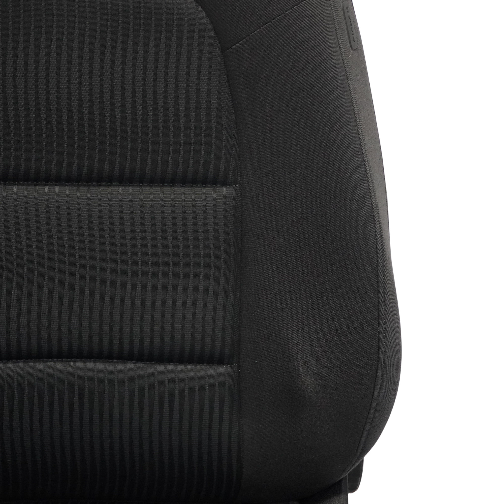 Audi A4 B8 Siège avant gauche Tissu intérieur L'âme noire