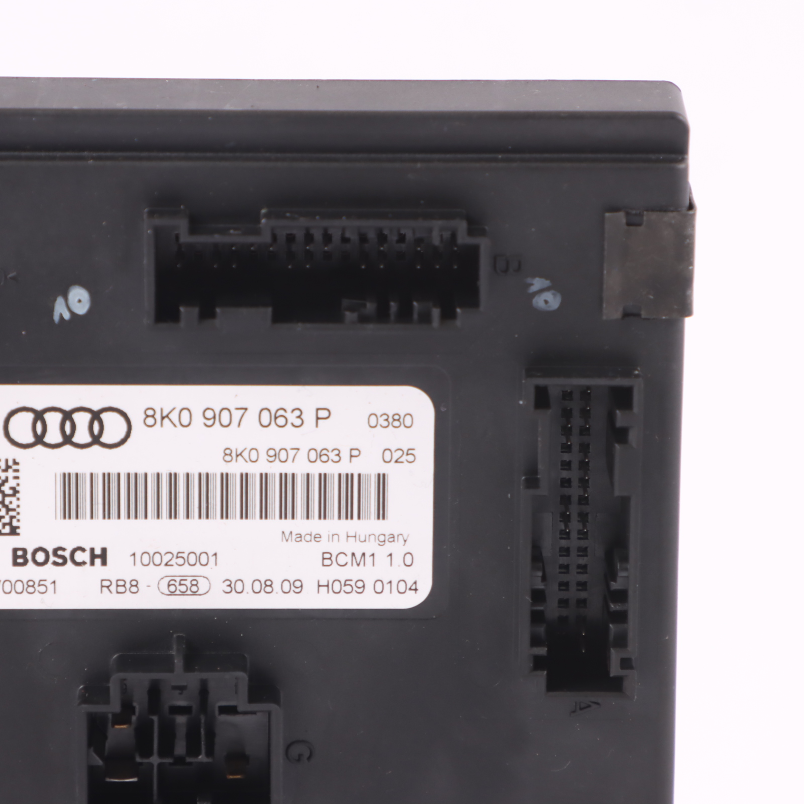 Audi A5 8T Contrôle confort corporel BCM Unité module d'alimentation 8K0907063P