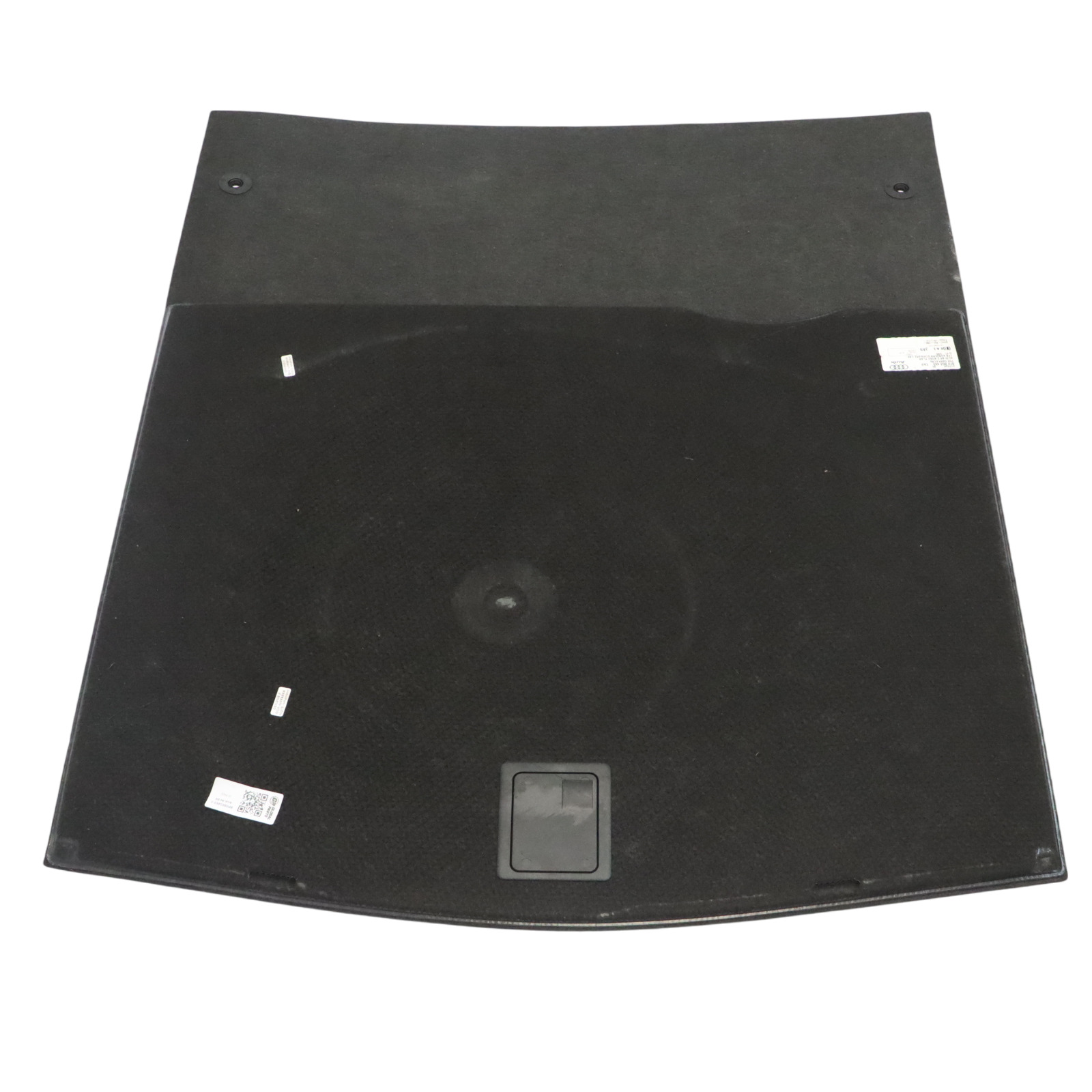 Audi A3 8P Tapis de coffre de voiture Noir Housse de roue secours 8P0863463