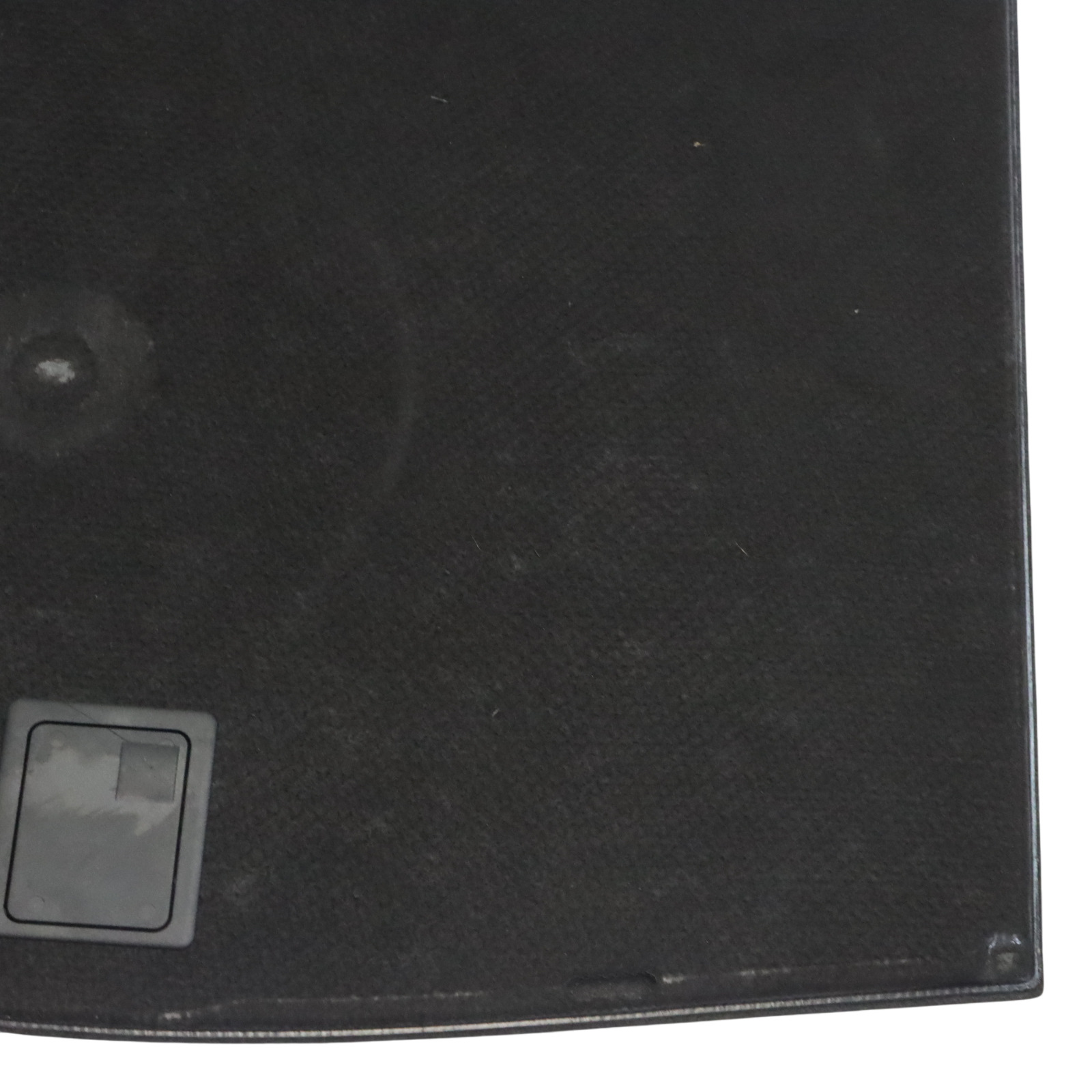 Audi A3 8P Tapis de coffre de voiture Noir Housse de roue secours 8P0863463